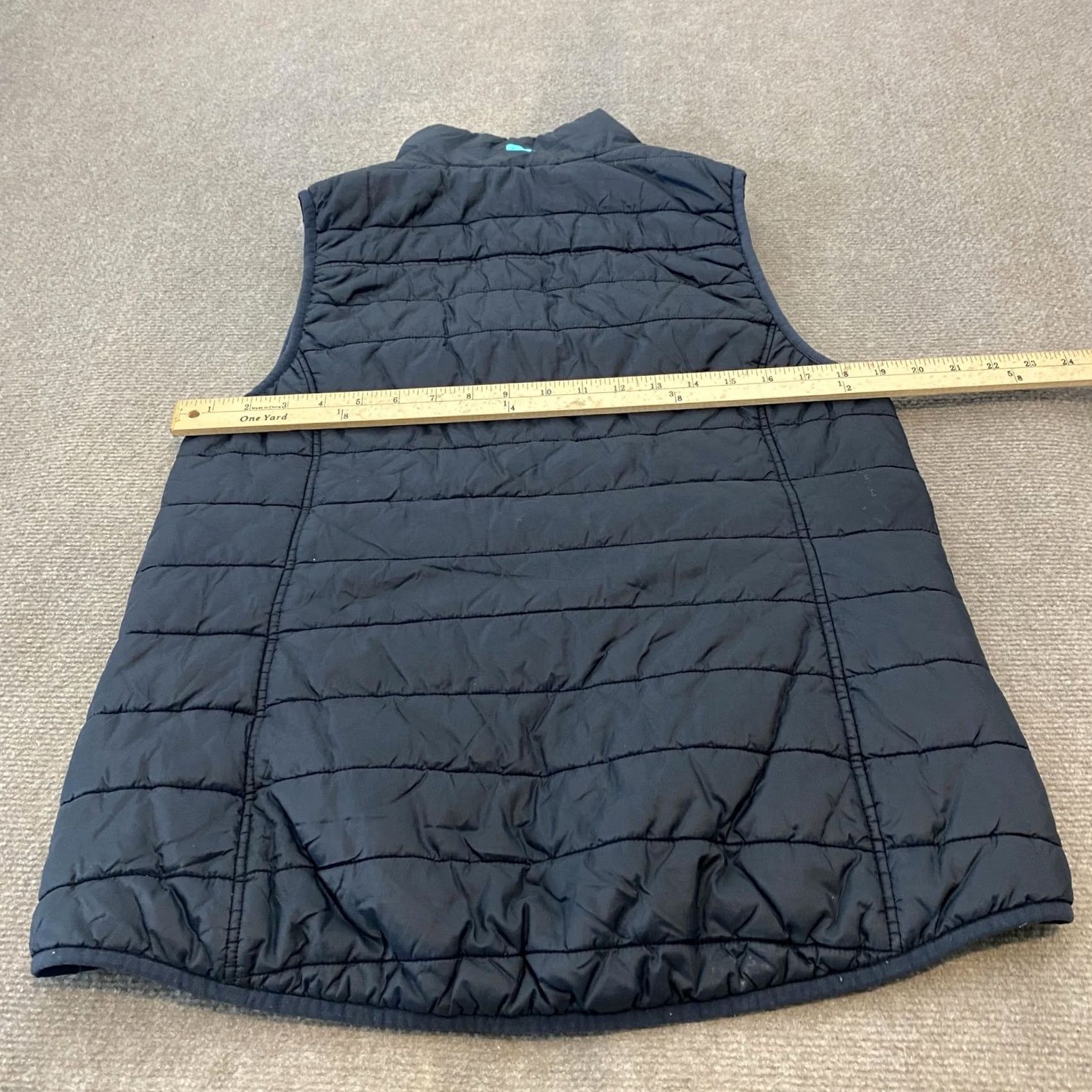 Vineyard Vines Vineyard Vines Vest Womens Medium Navy Quilted Puffer Full Zip Nylon Size M / US 6-8 / IT 42-44 - 6 Thumbnail