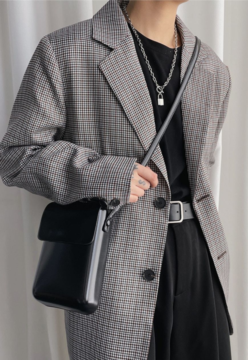 Other Men’s Homemade black diagonal bag Size ONE SIZE - 13 Thumbnail
