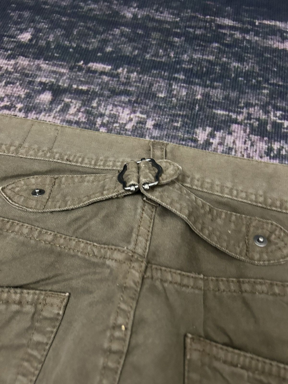 Japanese Brand 🔥🇯🇵 Semantic Design Rippet Buckle Back Pans Size US 29 - 7 Thumbnail