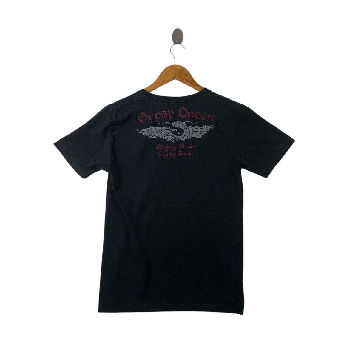 Japanese Brand × Seditionaries GYPSY QUEEN By Crazy Devil Tee Shirt Big Logo V-Neck Size US M / EU 48-50 / 2 - 4 Thumbnail