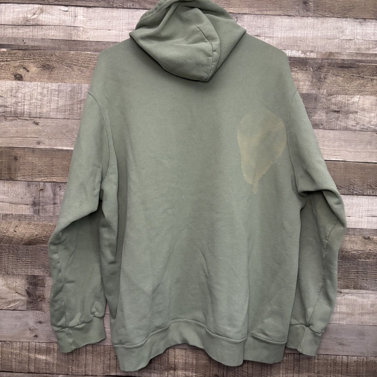 Nike Vintage Y2K Mint Green Nike Center Swoosh Hoodie Size US XXL / EU 58 / 5 - 3 Thumbnail