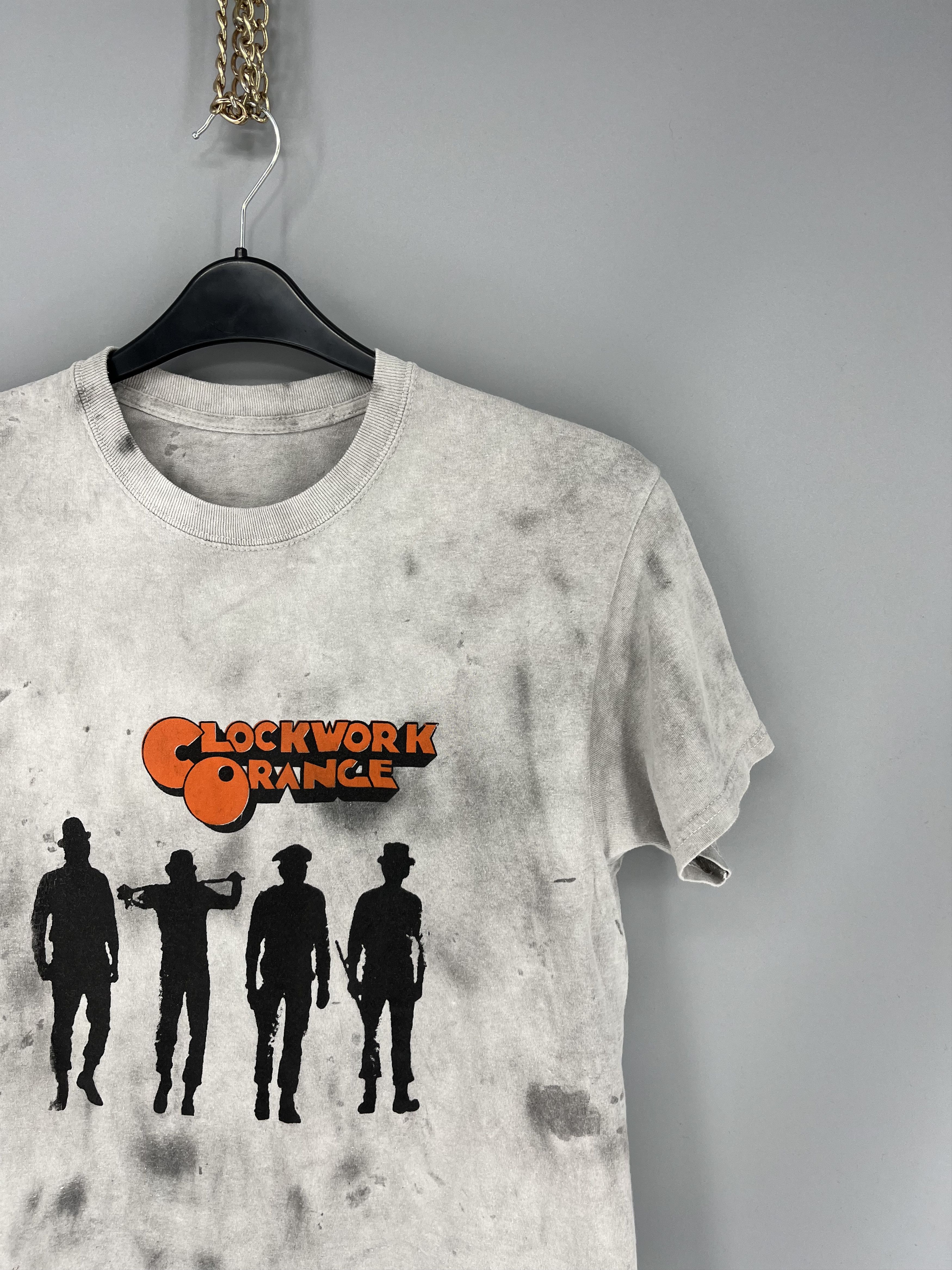 Band Tees × Vintage Vintage Y2K Clockwork Orange Dead Face Horror Tee Size US M / EU 48-50 / 2 - 5 Thumbnail