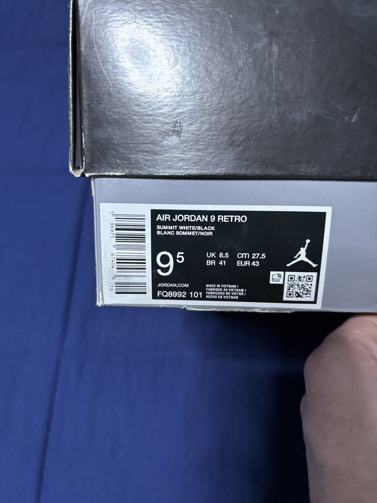 Jordan Brand Jordan 9 Retro Powder Blue 2024 Size 9.5 Size US 9.5 / EU 42-43 - 9 Thumbnail