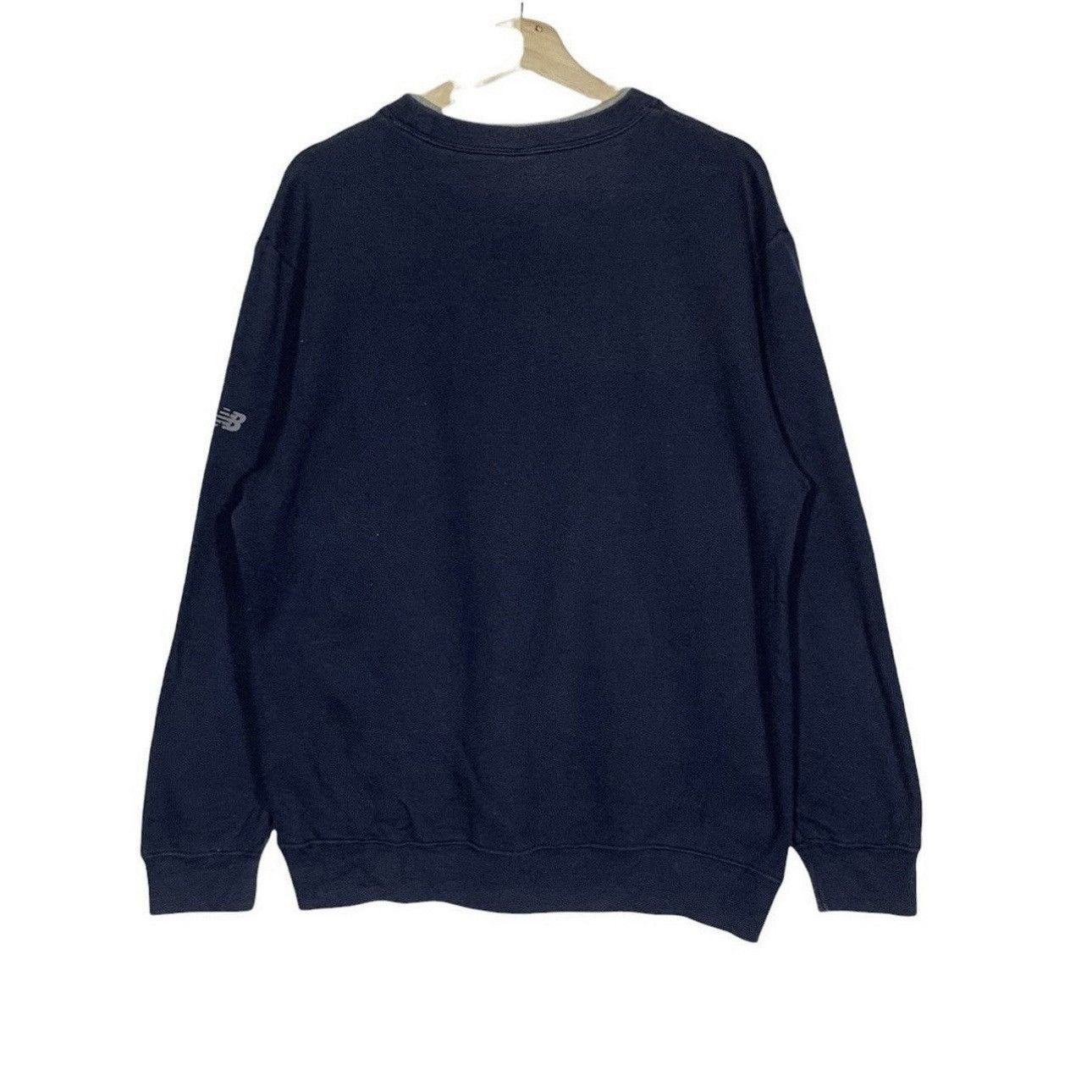 New Balance new balance sweatshirt big logo nice design Size US L / EU 52-54 / 3 - 2 Thumbnail