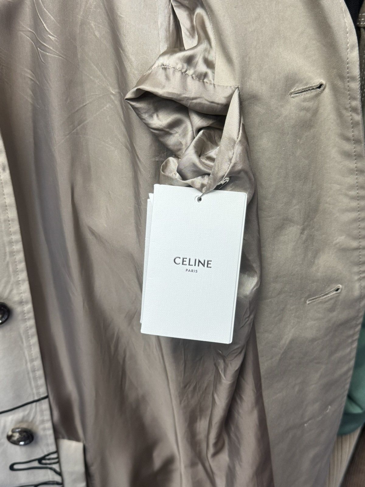 Celine Celine SS22 Gabardine Faces Mac Coat Size US L / EU 52-54 / 3 - 5 Thumbnail