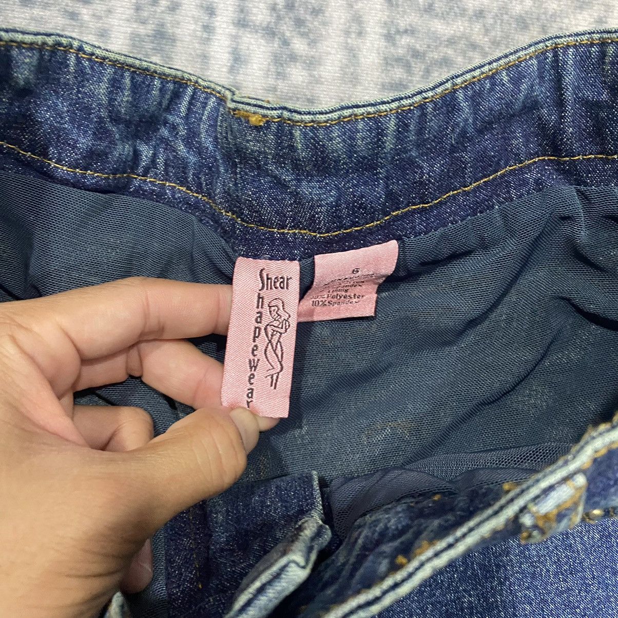 Hysteric Glamour × Japanese Brand × Le Grande Bleu (L.G.B.) Flare☠️ Shear Mud Wash Jeans Bootcut Cowboy Punk 90s Size US 28 / EU 44 - 6 Thumbnail
