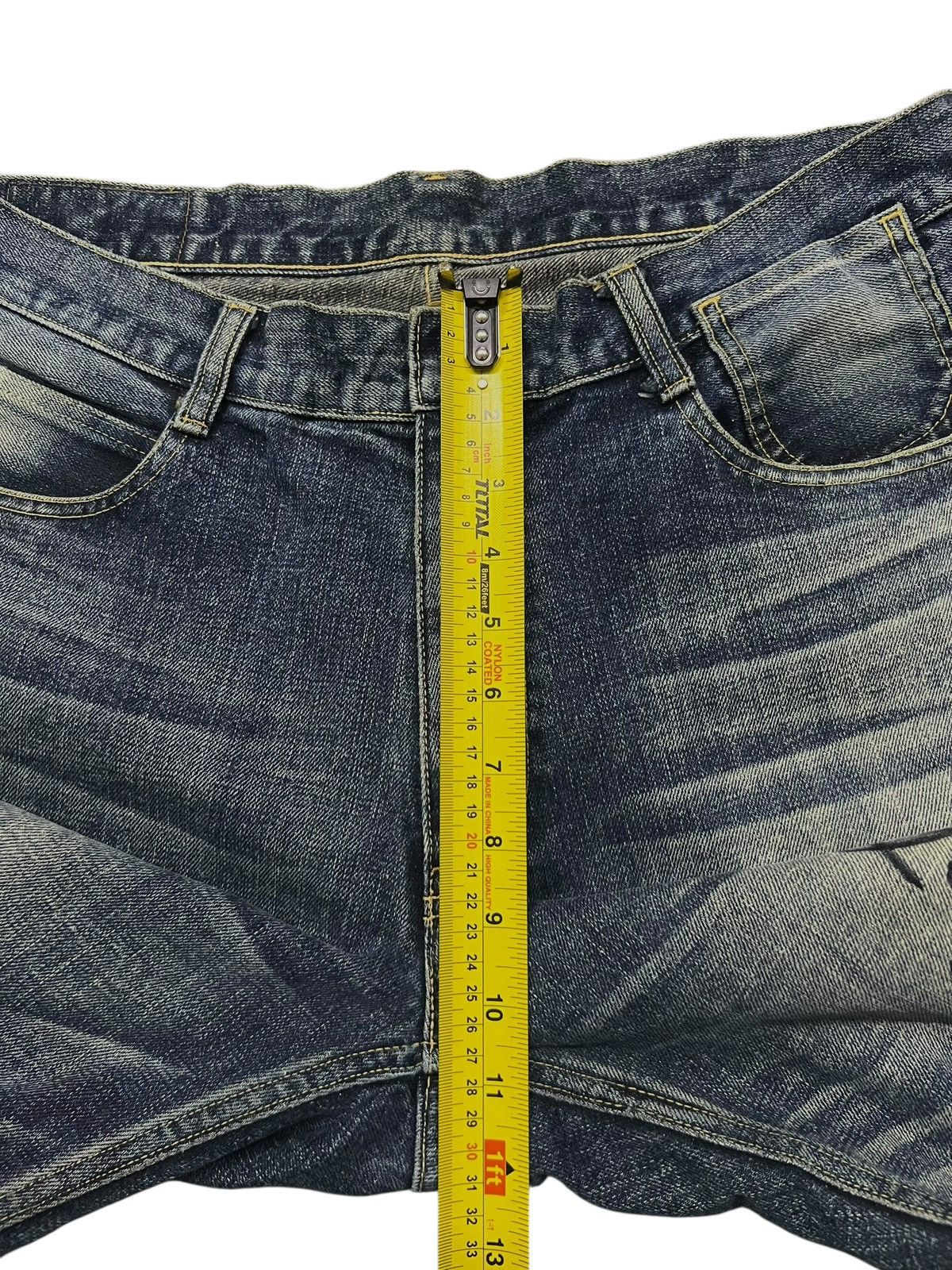 Art Comes First Vintage OZONE ROCKS Grafitti Art. Japan Rebirth Denim W35 Size US 35 - 17 Thumbnail
