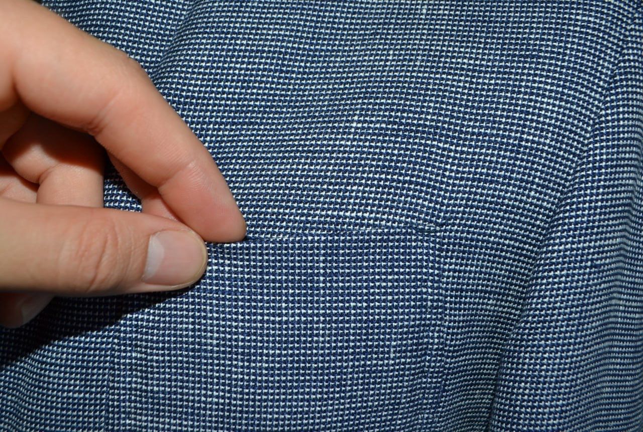 Corneliani Corneliani ID Blazer Two buttons Flax Cotton Men Size 48 R Size 48R - 5 Thumbnail