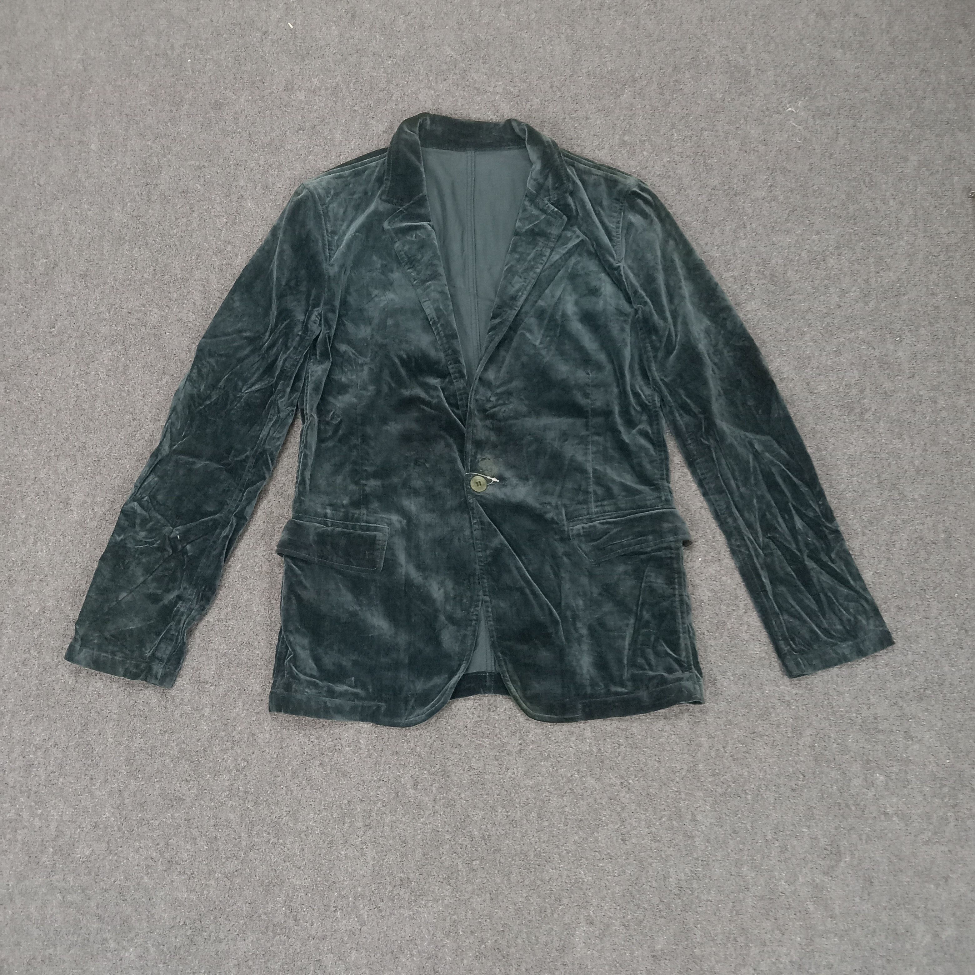 Hysteric Glamour Hysteric Glamour Japanese Brand Velvet Blazer Coat Size US M / EU 48-50 / 2 - 1 Thumbnail