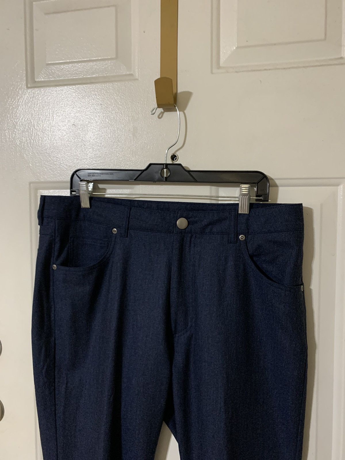 Paul Stuart 100% Virgin Wool Jean pants Size US 36 / EU 52 - 4 Thumbnail