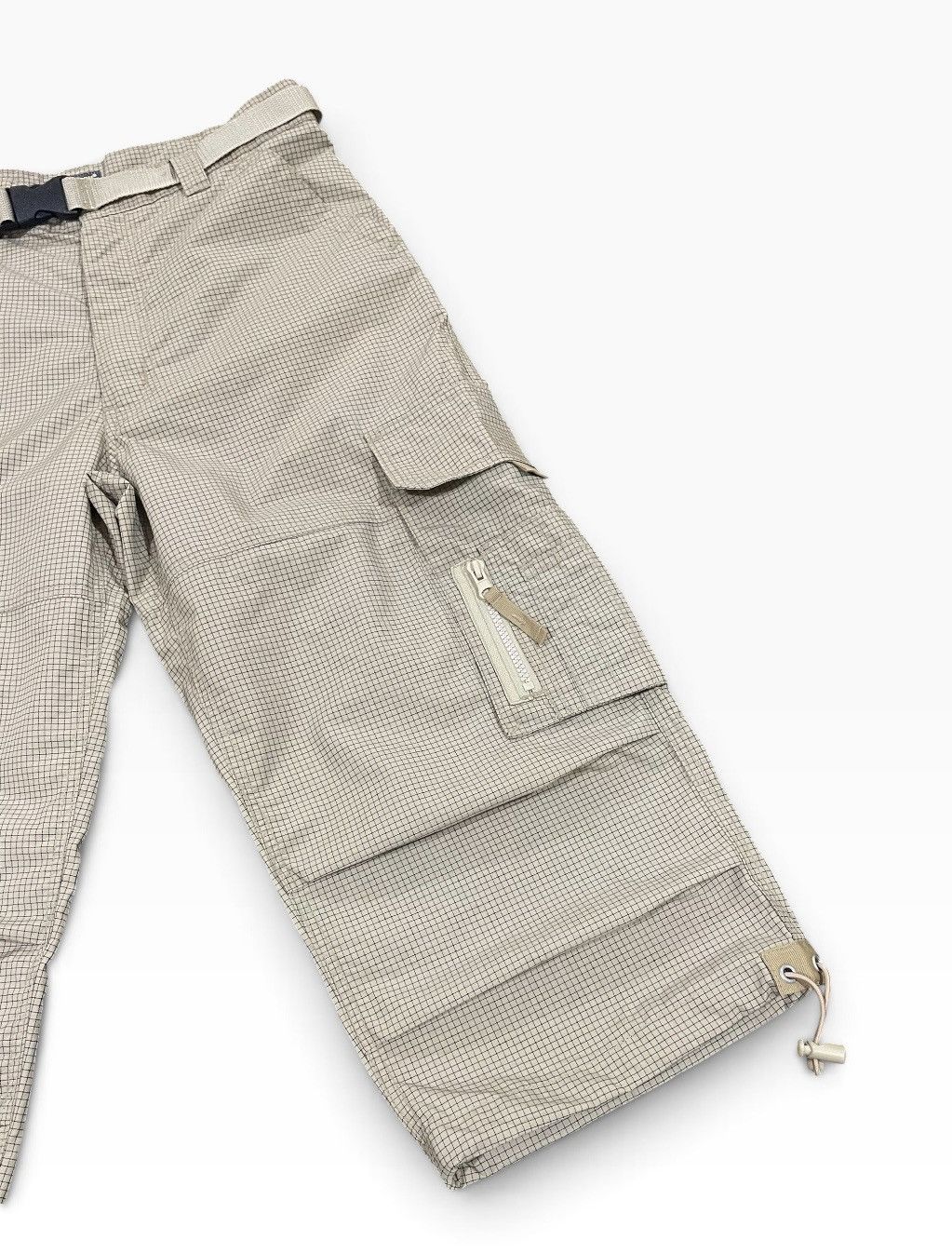 Vintage Oshkosh Classic Cargo Cropped Pants in Beige, Men's (Size 31) — image 3 of 6