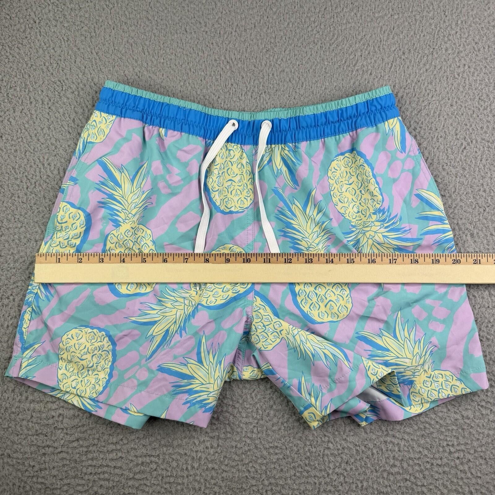 Chubbies Chubbies Pineapple Swim Trunks Men's M (29x5.5) Lined Size US 32 / EU 48 - 6 Thumbnail