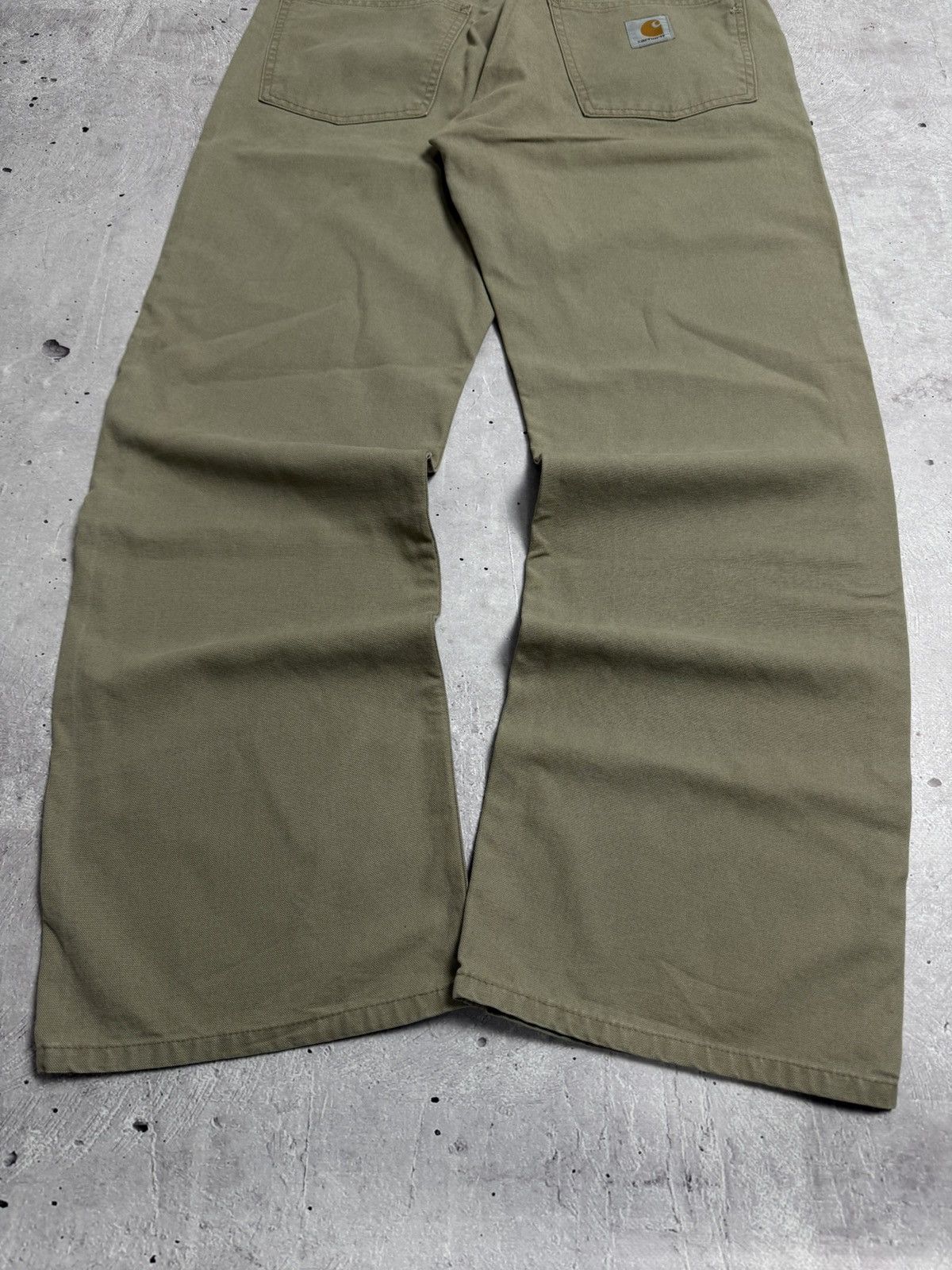 Carhartt × Vintage Vintage Carhartt Beige Staff Pants Size US 32 / EU 48 - 5 Thumbnail