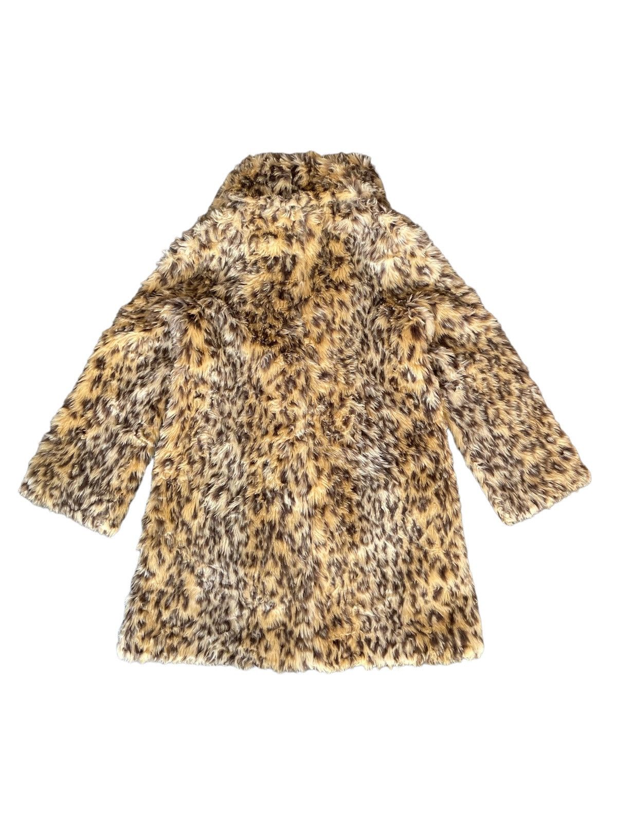 Japanese Brand Vintage Japanese Brand Allover Print Leopard Fluffy Fur Coat Size S / US 4 / IT 40 - 11 Thumbnail