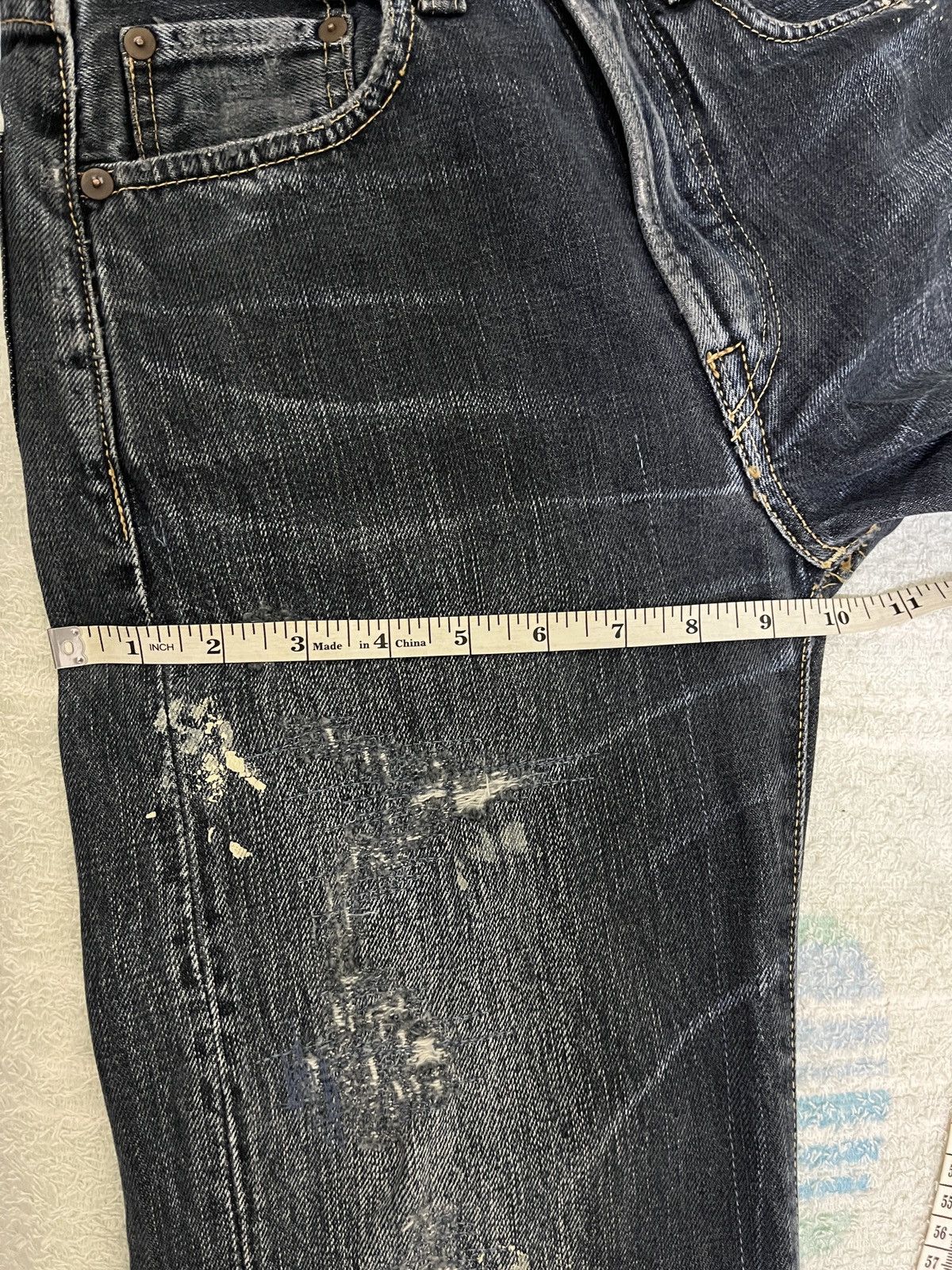 45rpm 💥 45rpm Distressed Denim Size 26" / US 2 / IT 38 - 16 Thumbnail