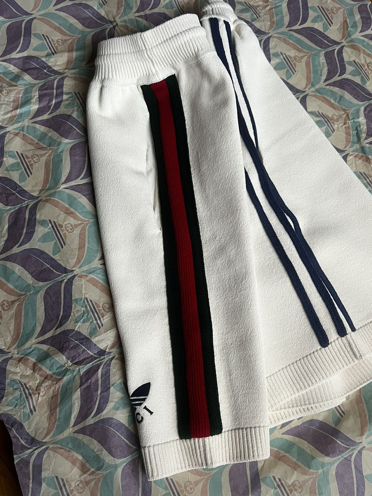 Adidas × Gucci Knitted shorts Size US 34 / EU 50 - 6 Thumbnail