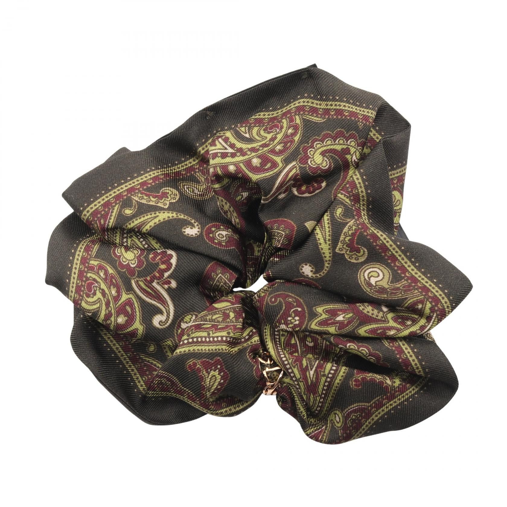 Yves Saint Laurent Yves Saint Laurent Saint Laurent Paris YSL Monogram Silk Scrunchie Textile Other 8332833Y0013388 DUTY FREE for USA Size ONE SIZE - 1 Thumbnail