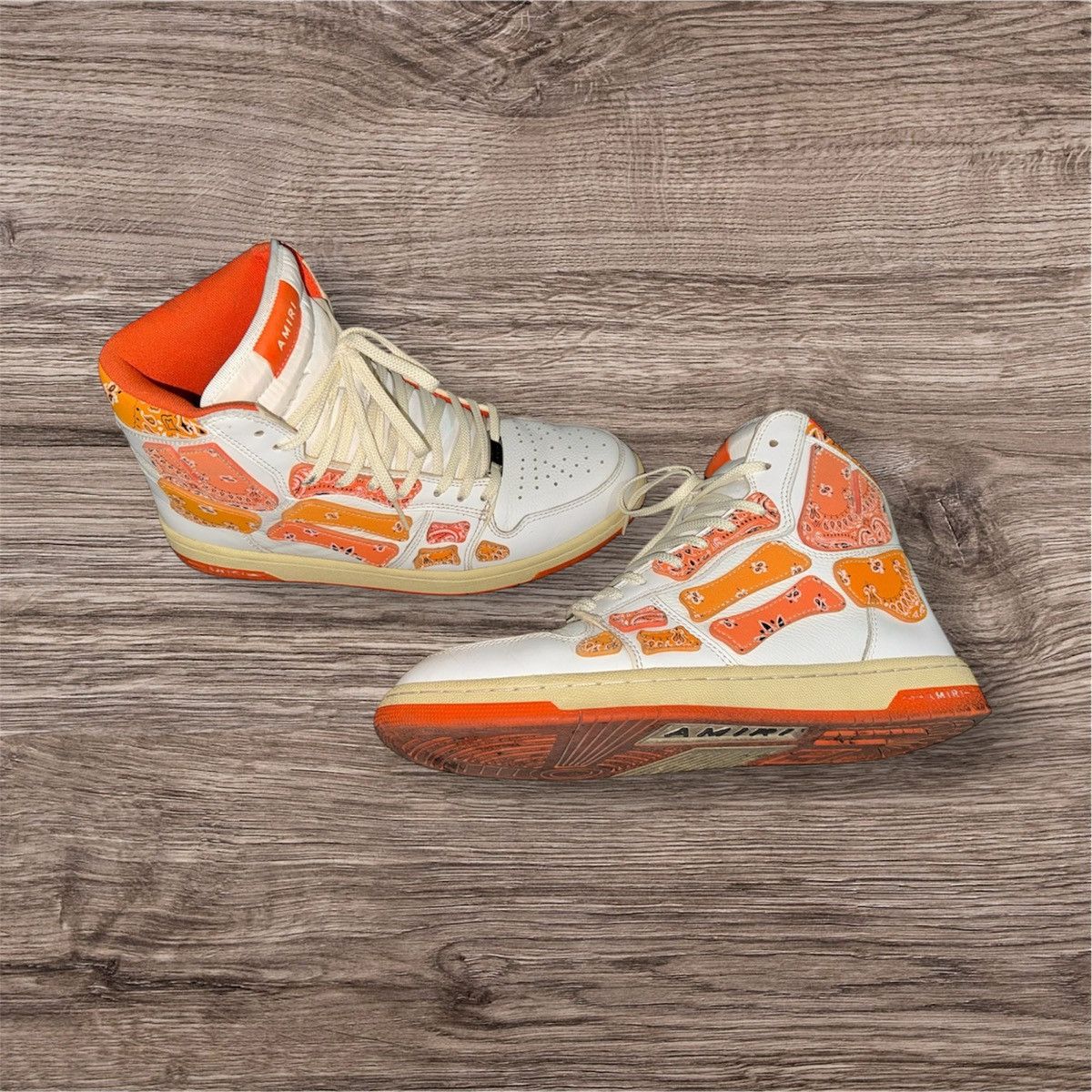 Amiri SKEL-TOP HI BANDANA Size US 10 / EU 43 - 3 Thumbnail