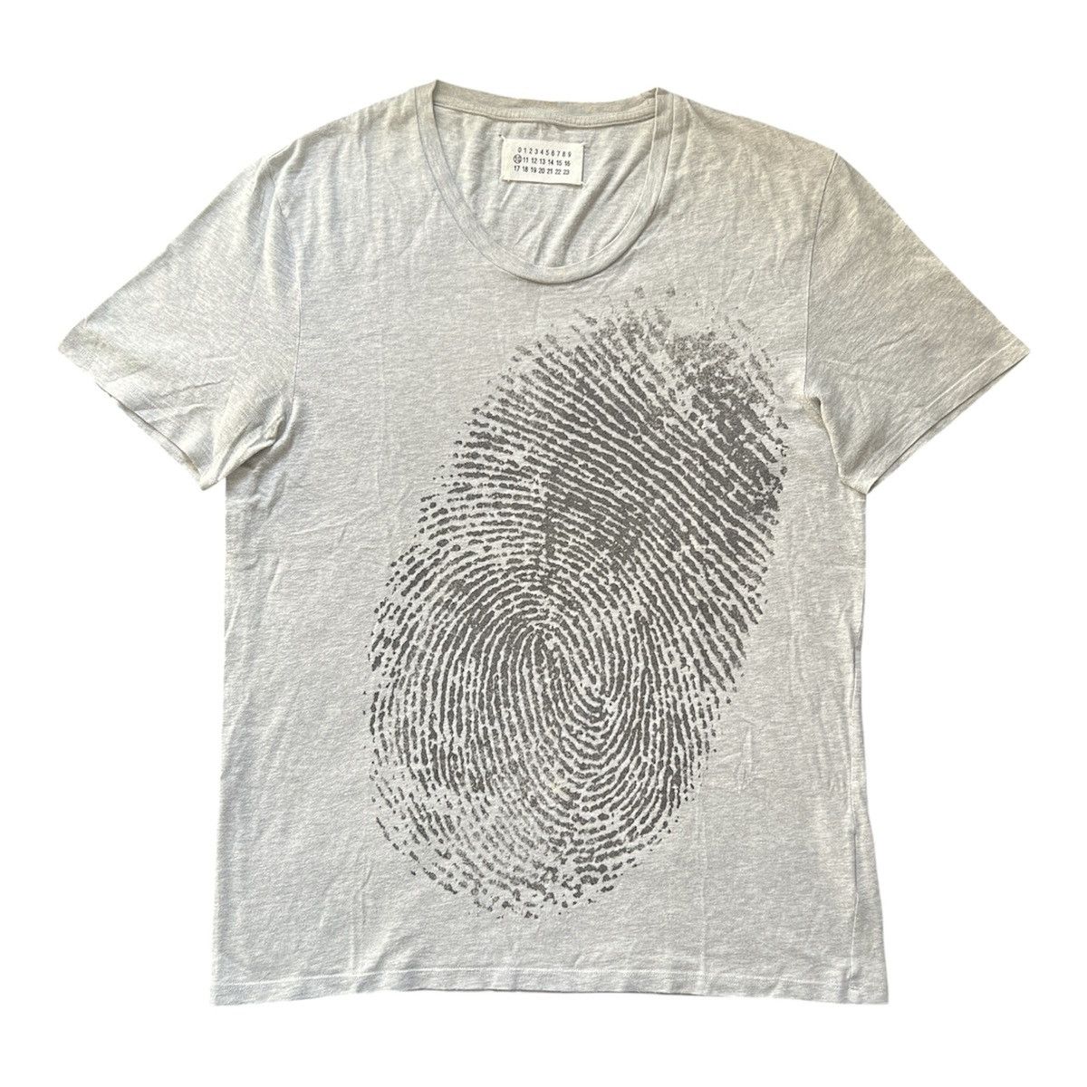 Maison Margiela Maison Martin Margiela Fingerprint Tshirt finger print Size US M / EU 48-50 / 2 - 1 Thumbnail