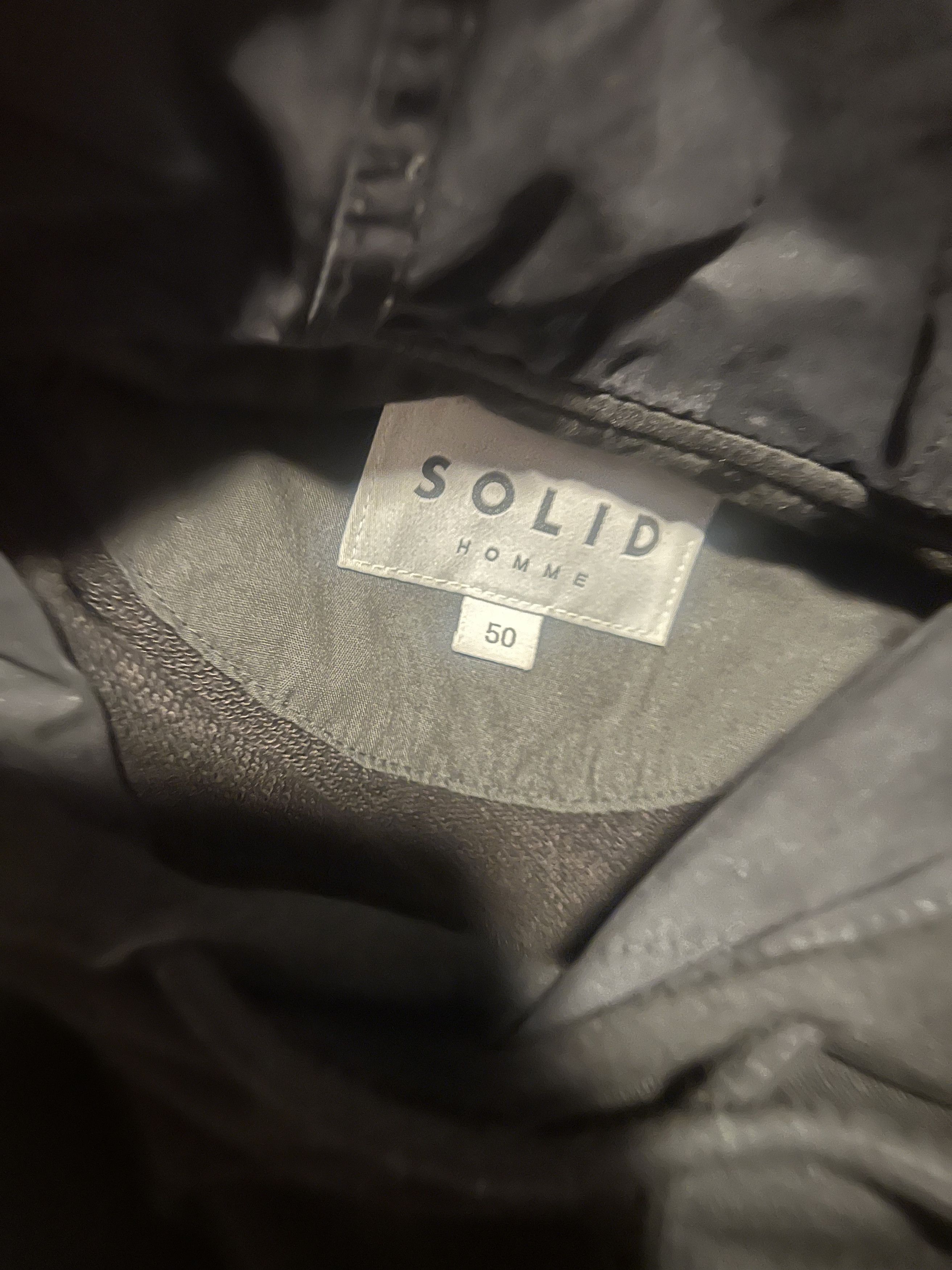 Solid Homme Solid Homme Black Paneled Hoodie Size US M / EU 48-50 / 2 - 4 Thumbnail