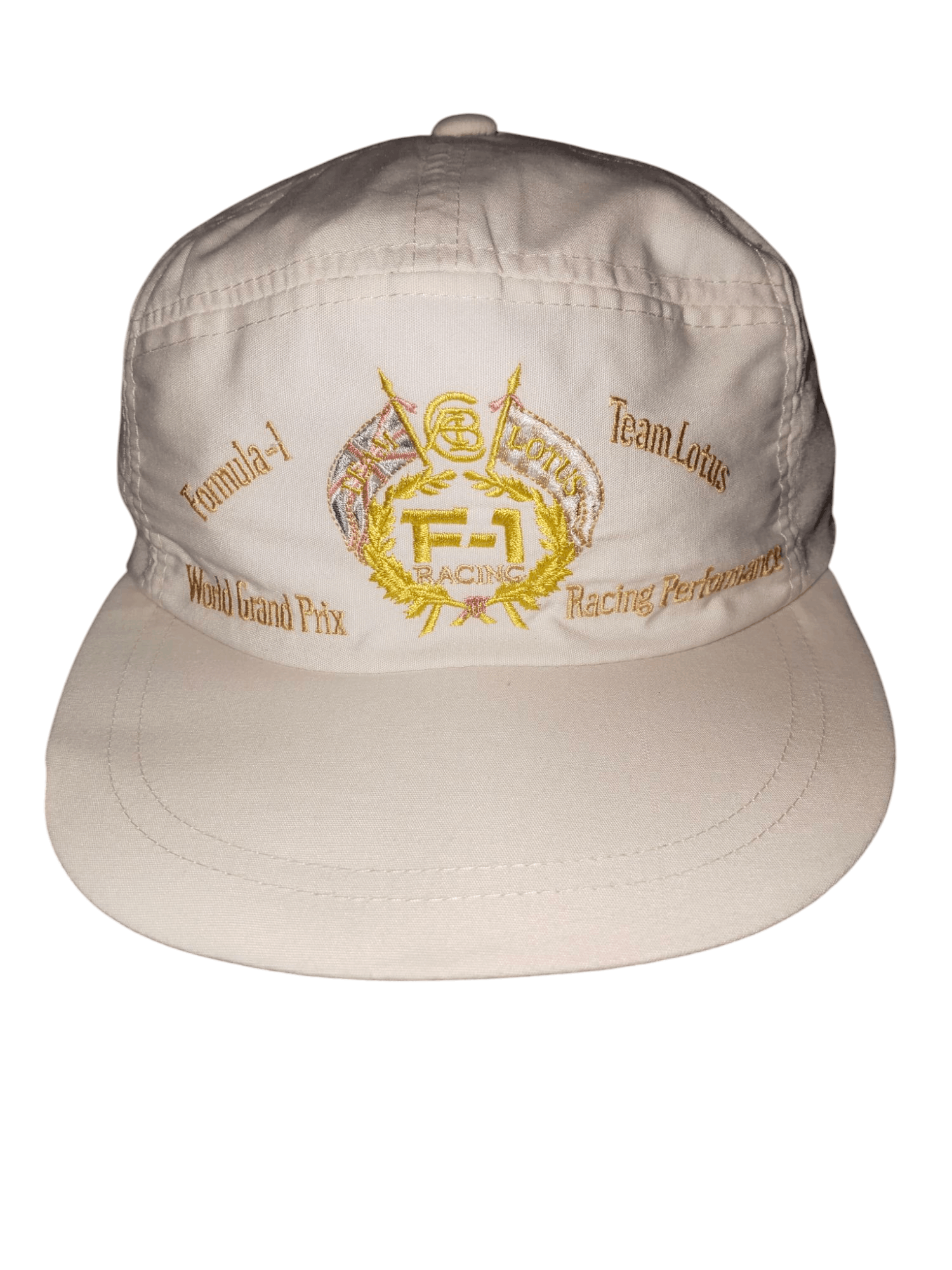 Formula 1 × Vintage Vintage F1 TEAM LOTUS WORLD GRAN PRIX 7 Panel Cap Size ONE SIZE - 1 Thumbnail