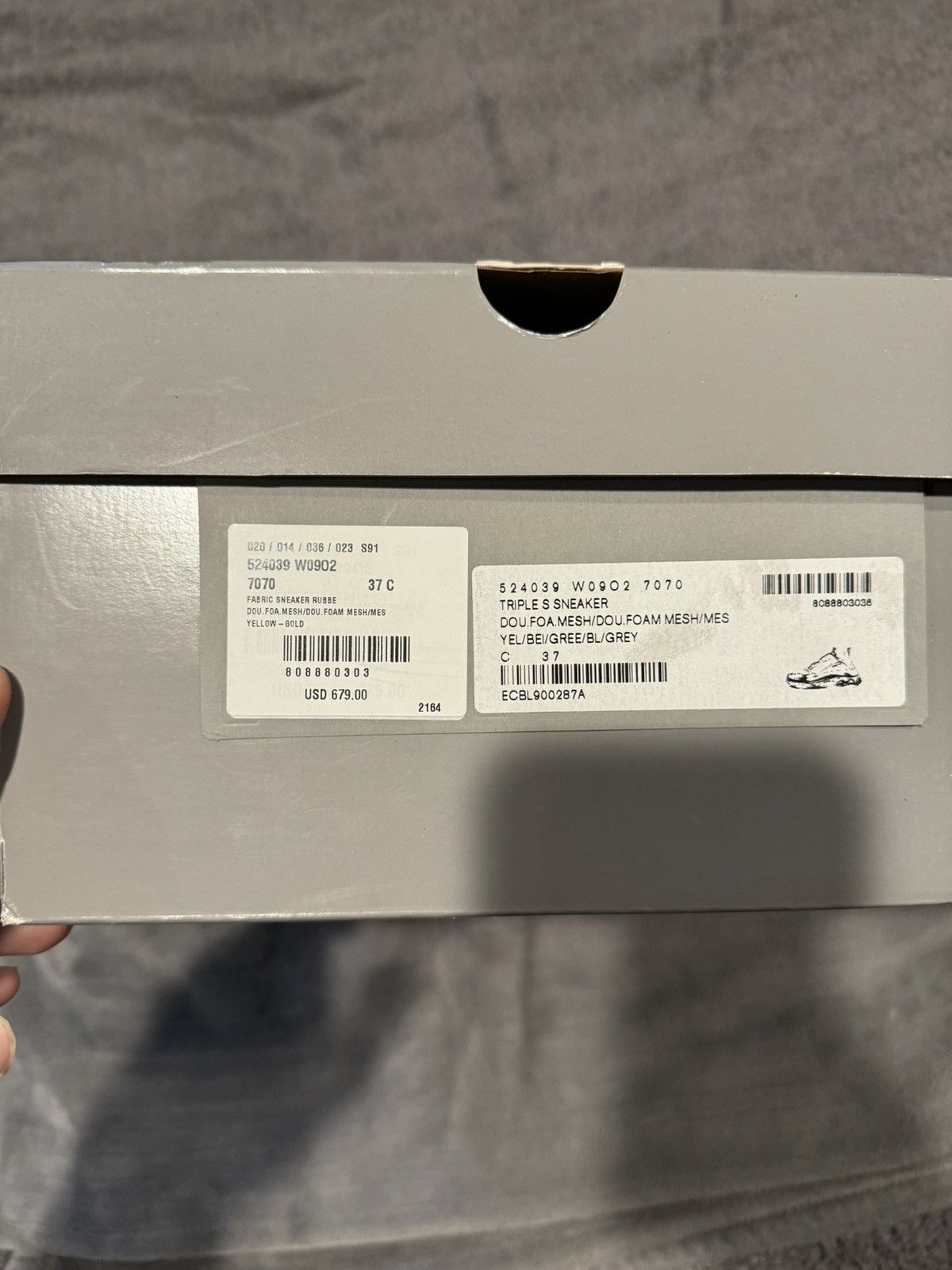 Balenciaga Balenciaga Triple S Sneaker Size US 7 / IT 37 - 8 Thumbnail