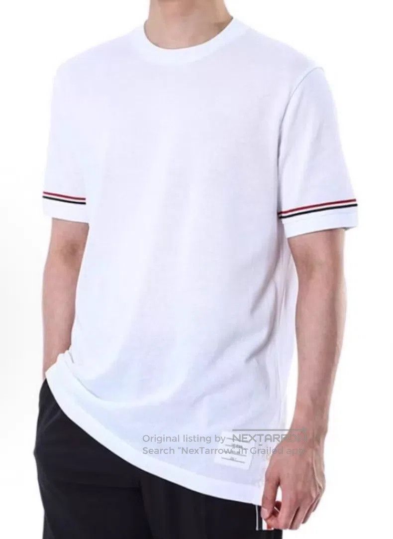 Thom Browne Thom Browne Short-sleeve T-shirt Size US M / EU 48-50 / 2 - 2 Thumbnail