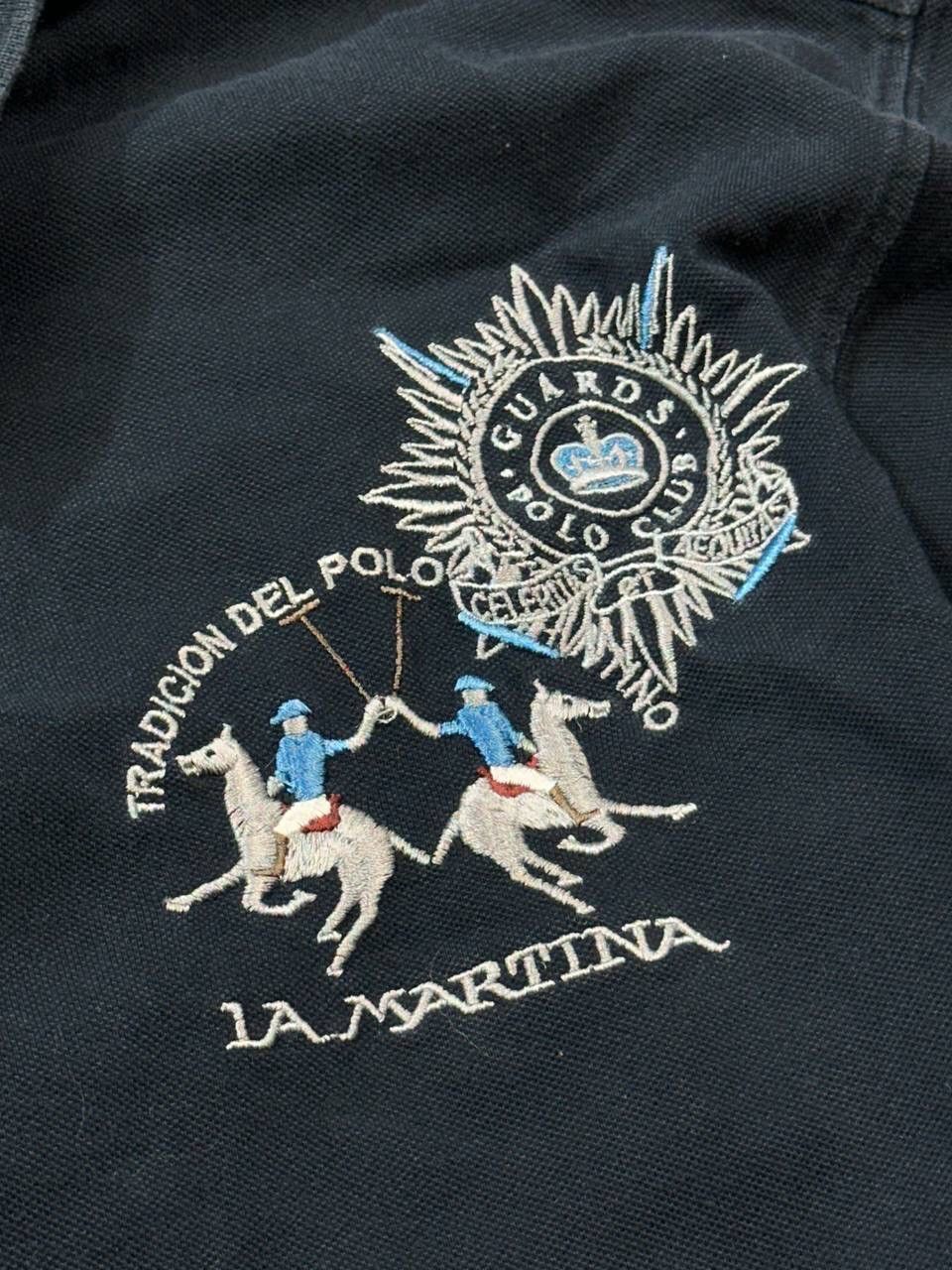 La Martina × Vintage Vintage La Martina Rugby Y2K Polo Size US XL / EU 56 / 4 - 4 Thumbnail