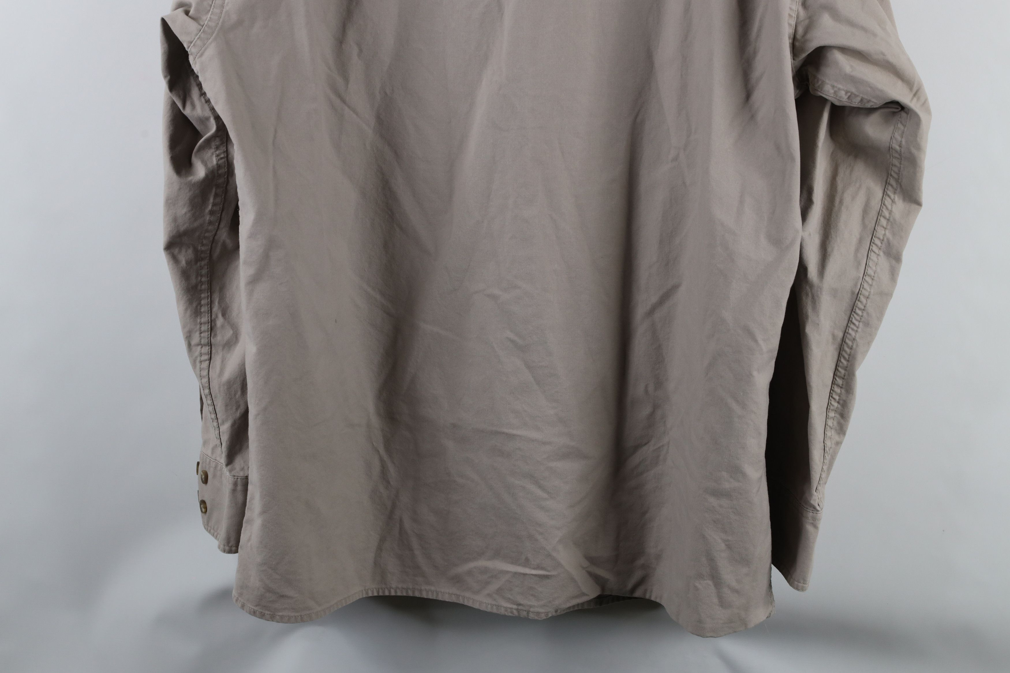 Cabelas × Vintage Vintage Cabelas Safari Hunting Bush Button Shirt Beige Size US L / EU 52-54 / 3 - 13 Thumbnail