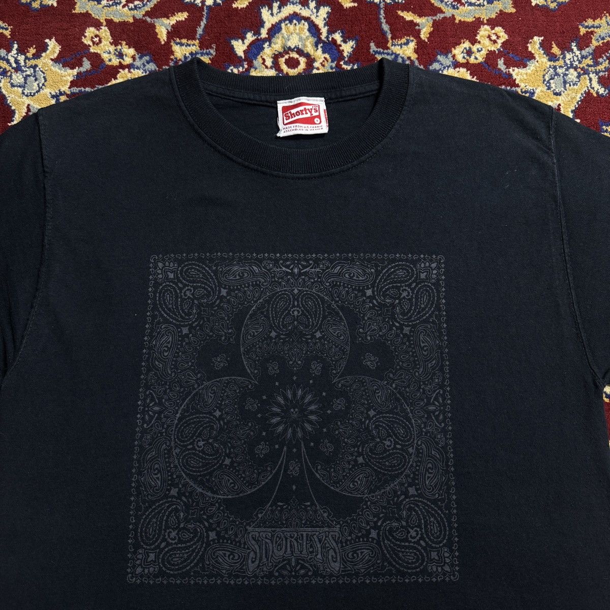 Shorty's Skateboards 90s-2000s Skateboards Bandana Clubs Logo tee Y2K skater Size US S / EU 44-46 / 1 - 1 Thumbnail