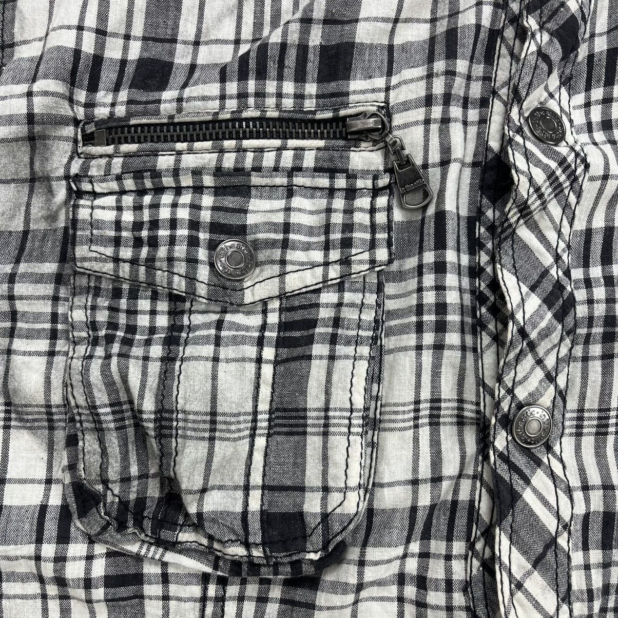 In The Attic 2000s In The Attic Plaid Grunge Gothic Punk Lgb Style Shirt Size US L / EU 52-54 / 3 - 8 Thumbnail