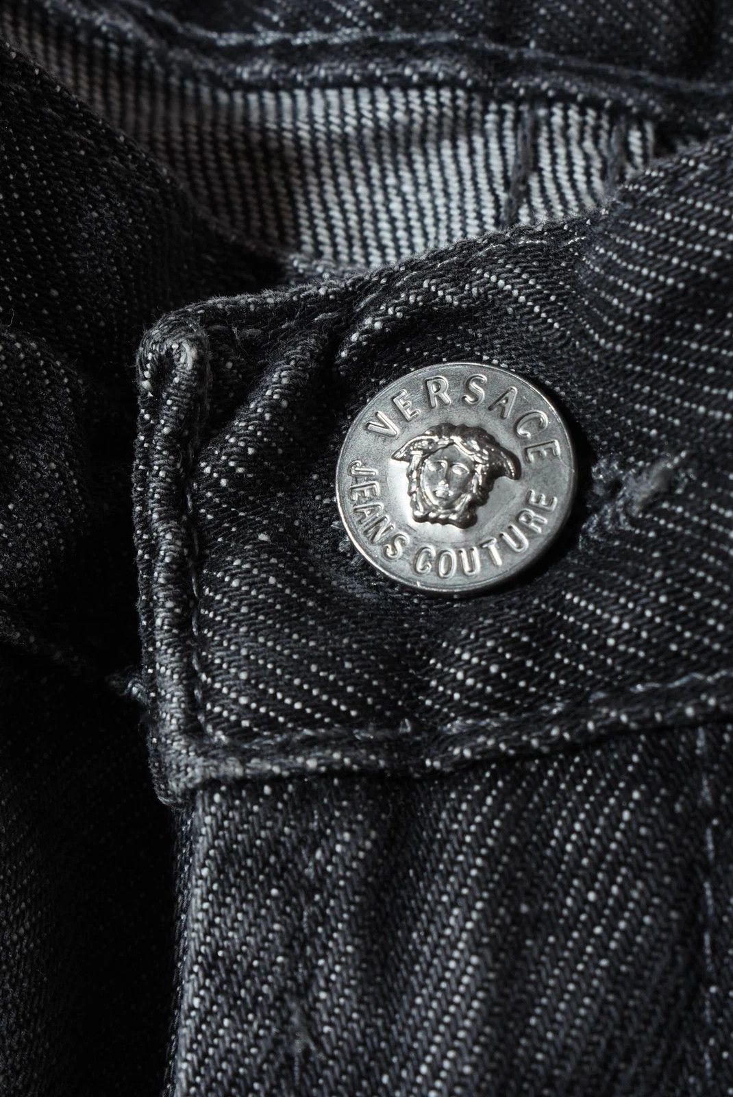 Versace Jeans Couture Versace Jeans Couture Vintage Gray Denim Pants Size W30/L35 Size US 30 / EU 46 - 3 Thumbnail