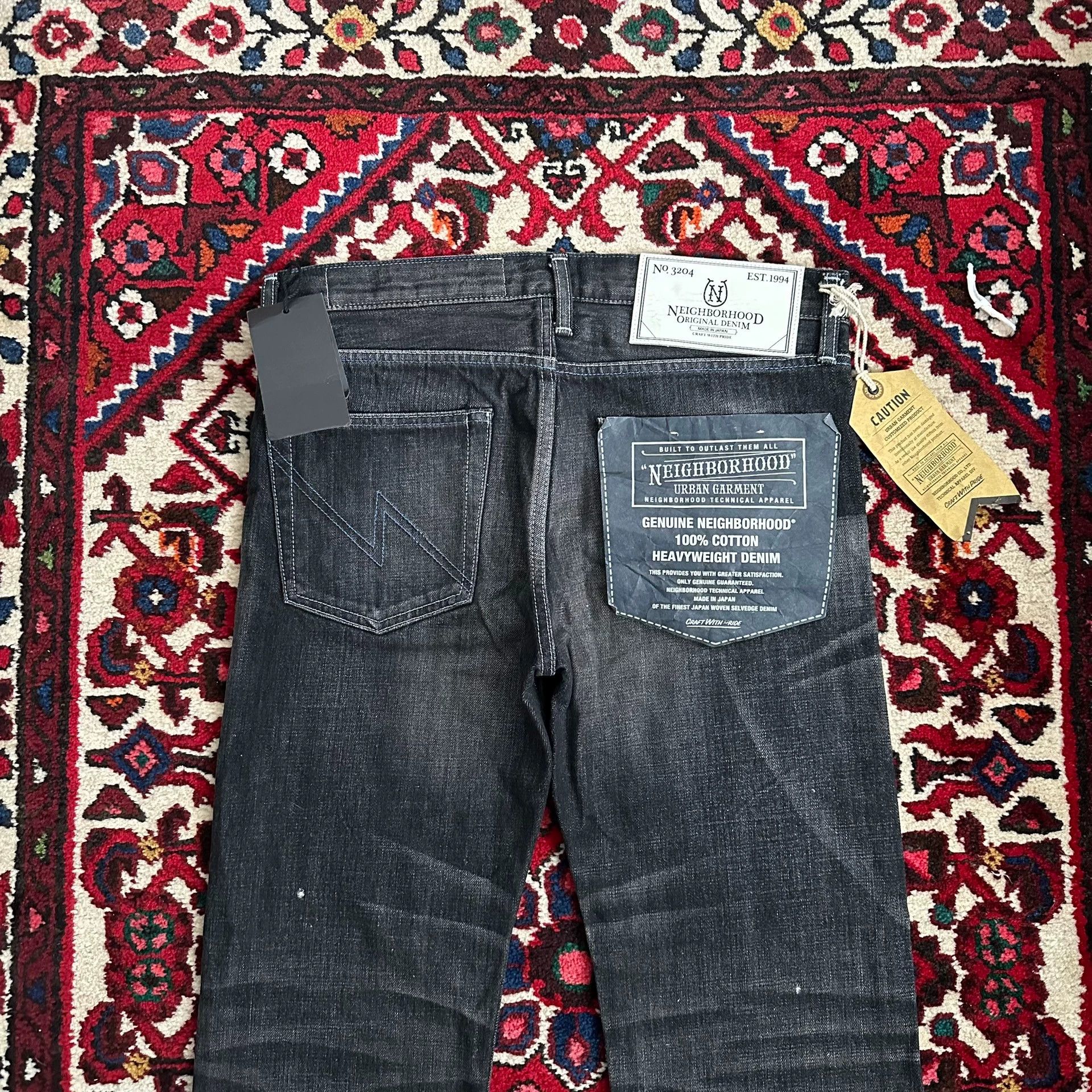 Neighborhood neighborhood 15aw black narrow m jeans Size US 30 / EU 46 - 4 Thumbnail