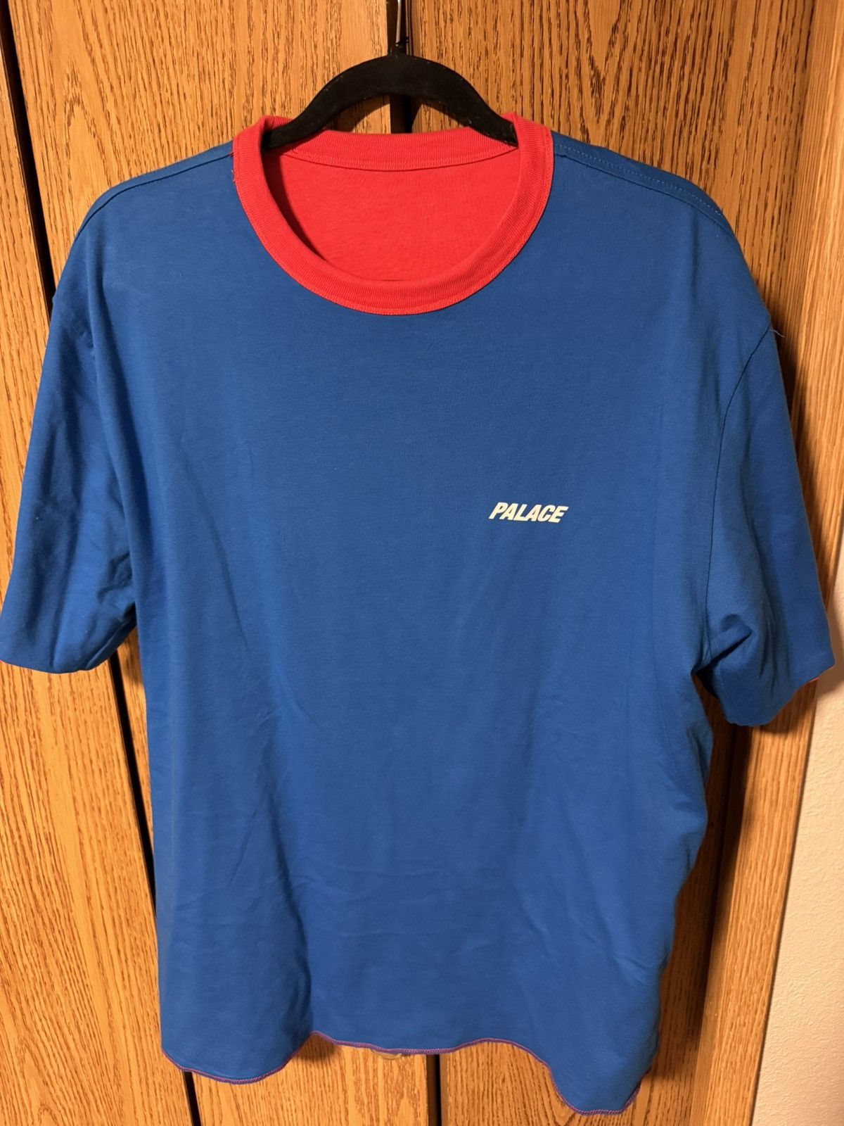 Palace OG Reverso T-Shirt Red/Blue Size US XL / EU 56 / 4 - 5 Thumbnail