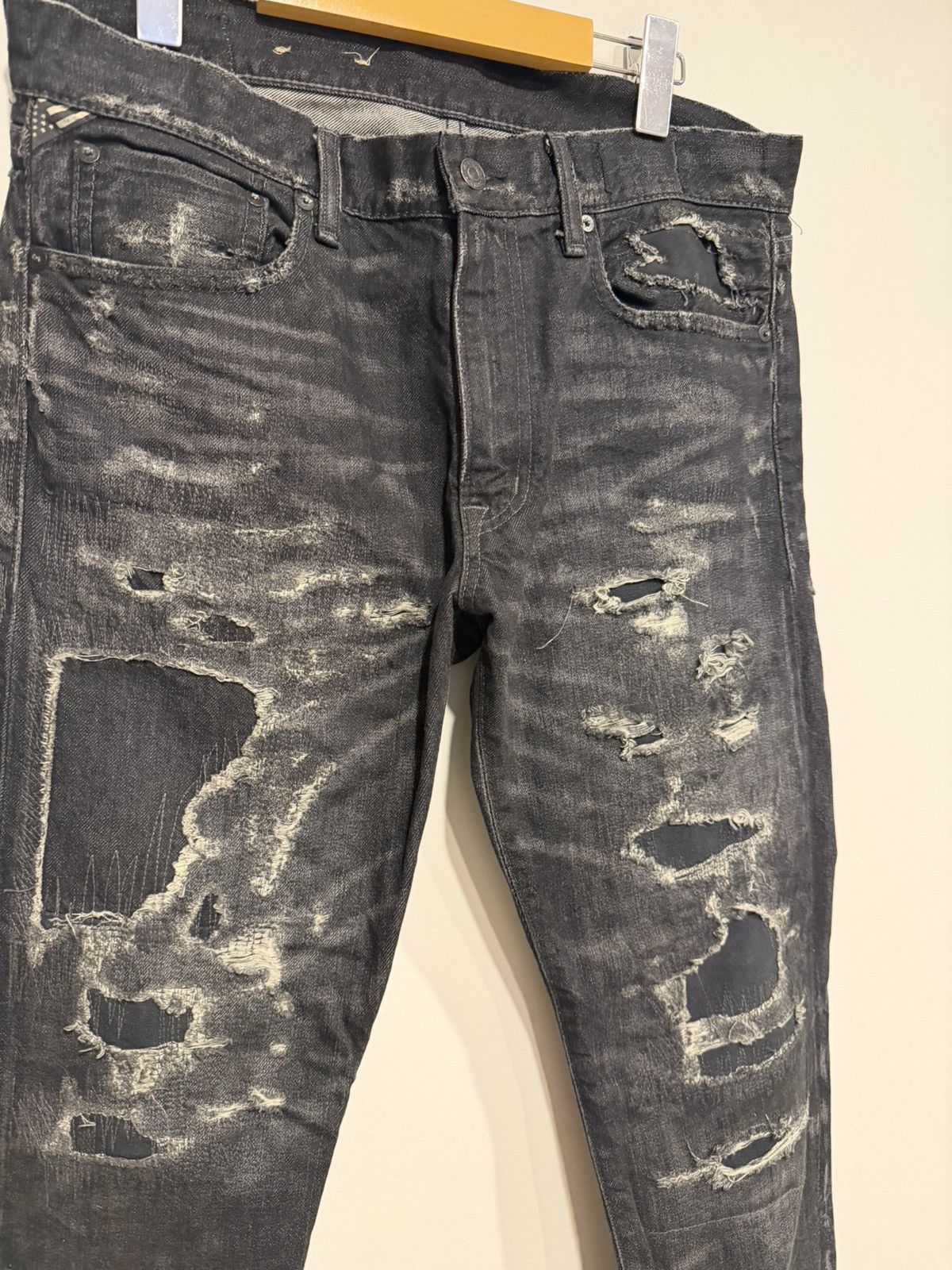 Denim & Supply Ralph Lauren Denim & Supply distressed jeans Size US 32 / EU 48 - 2 Thumbnail
