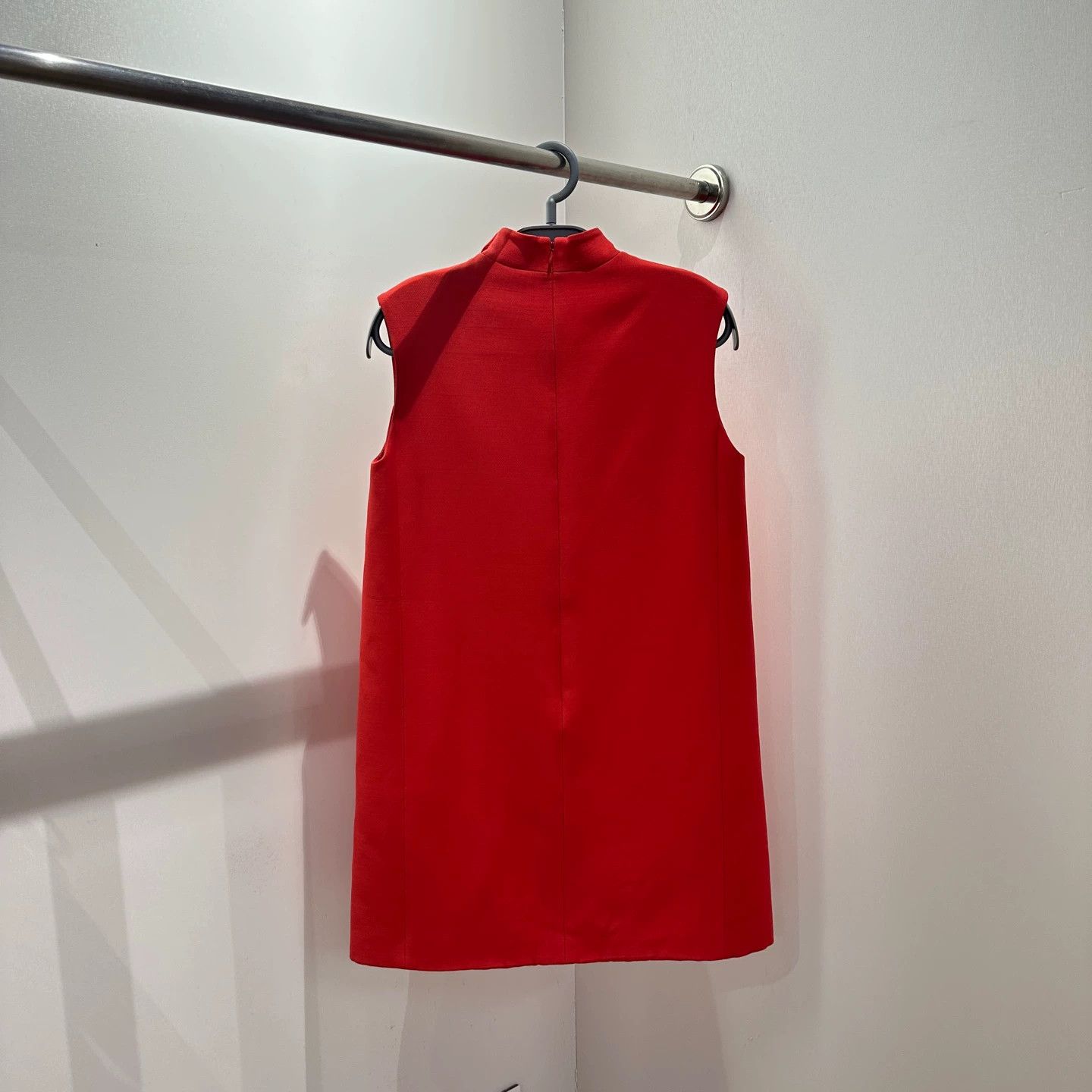 Christian Dior Monsieur Christian Dior May255 Red Dress 34 Women's Size XS / US 0-2 / IT 36-38 - 2 Thumbnail