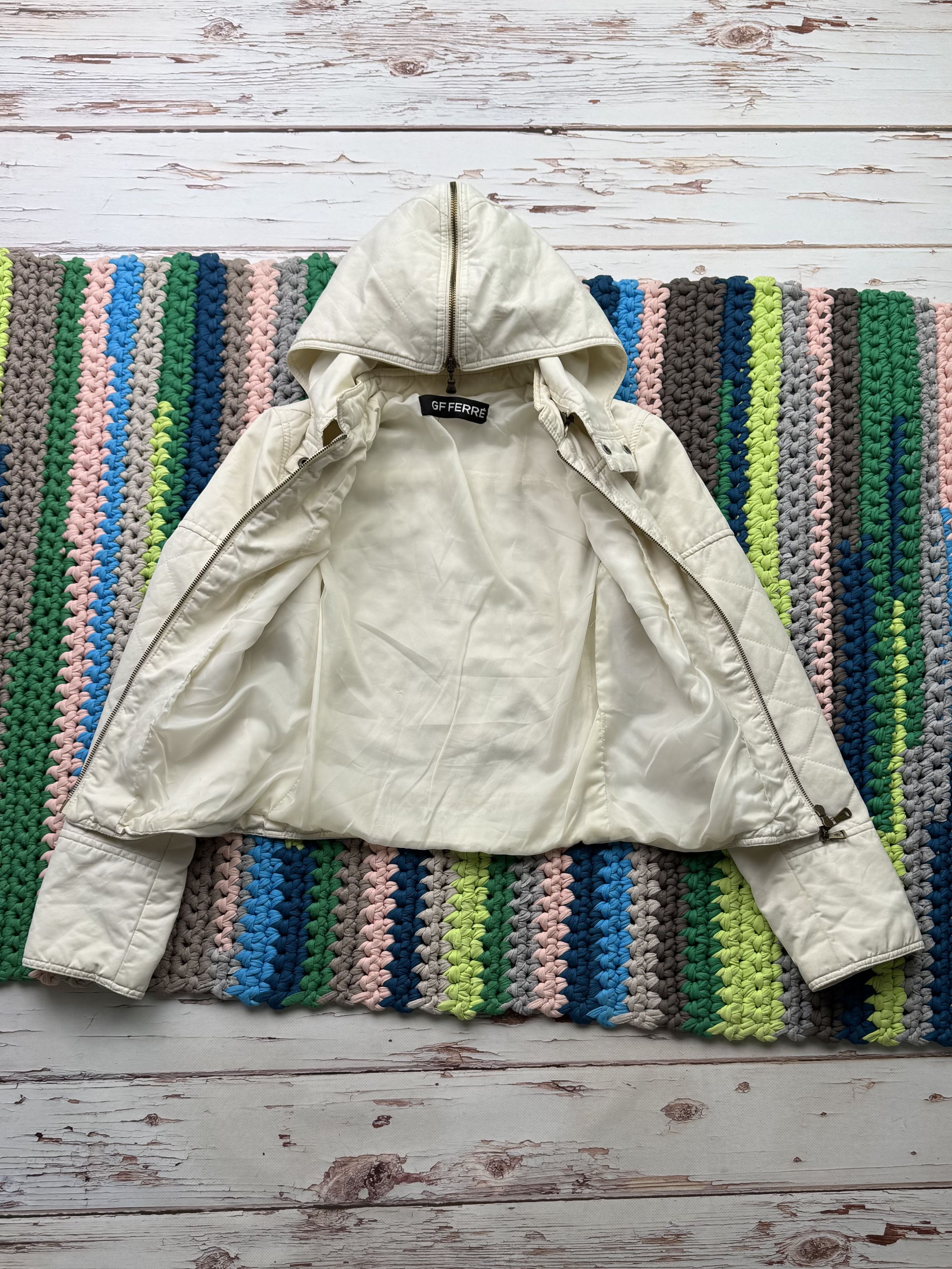 GF Ferre GF Ferre Vintage Cropped Jacket (V109)(D10) Size S / US 4 / IT 40 - 10 Thumbnail