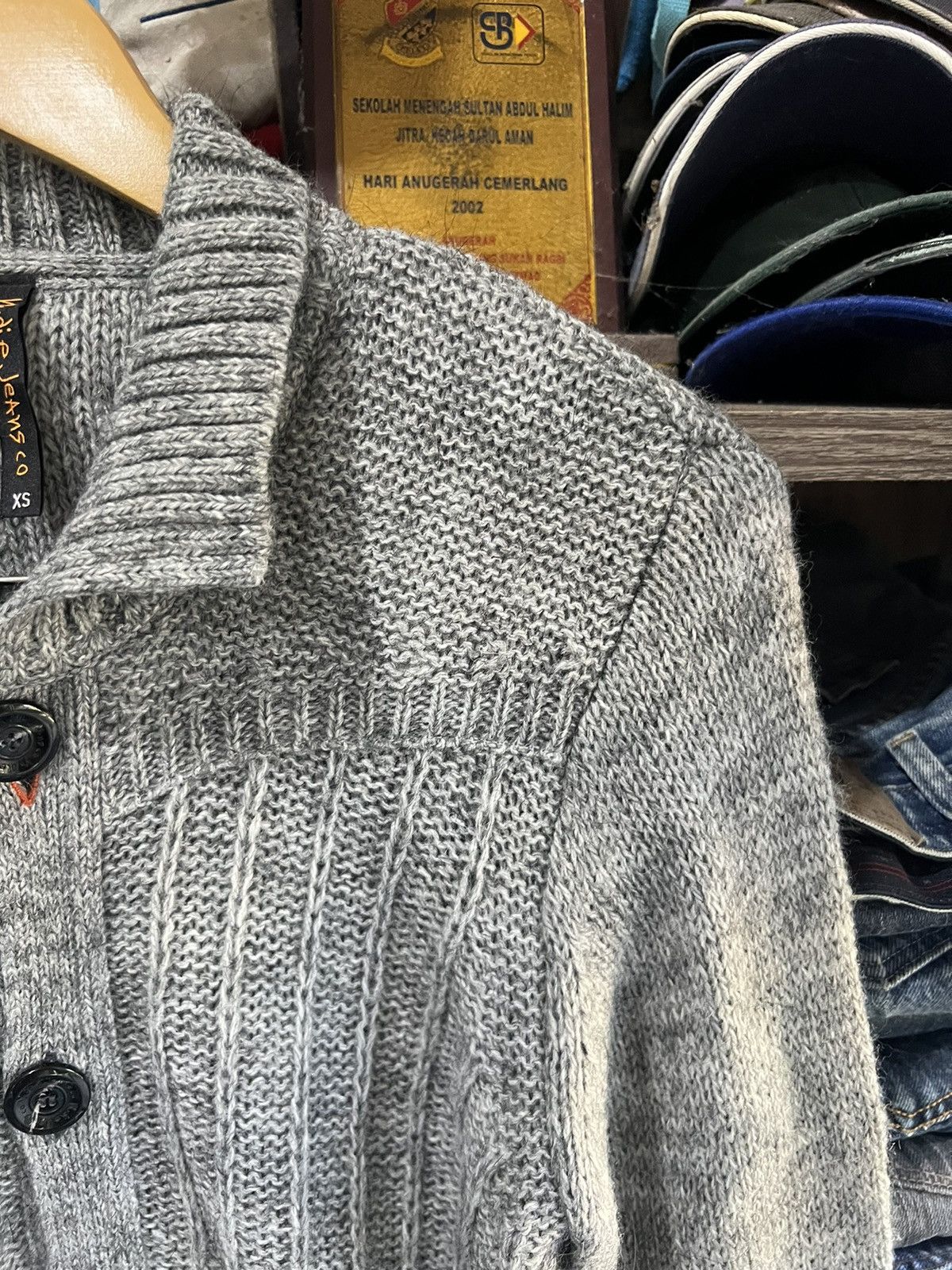 Nudie Jeans 🔥Nudie Jeans Knit Cardigan Size US XS / EU 42 / 0 - 5 Thumbnail