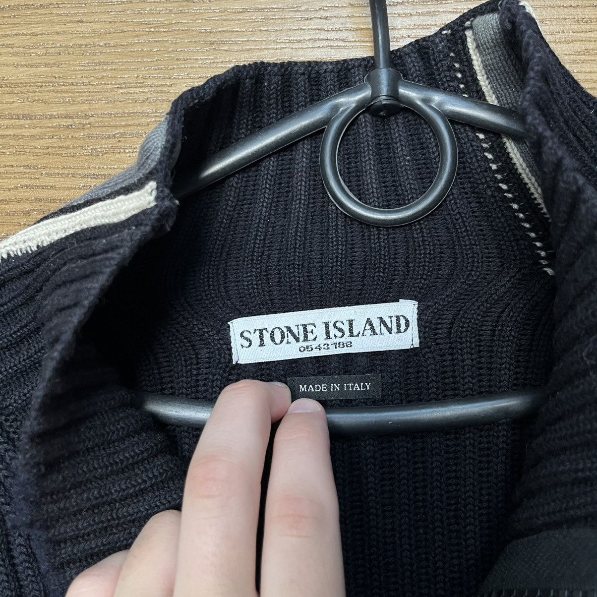 Stone Island Stone island zip sweater vintage Size US L / EU 52-54 / 3 - 9 Thumbnail