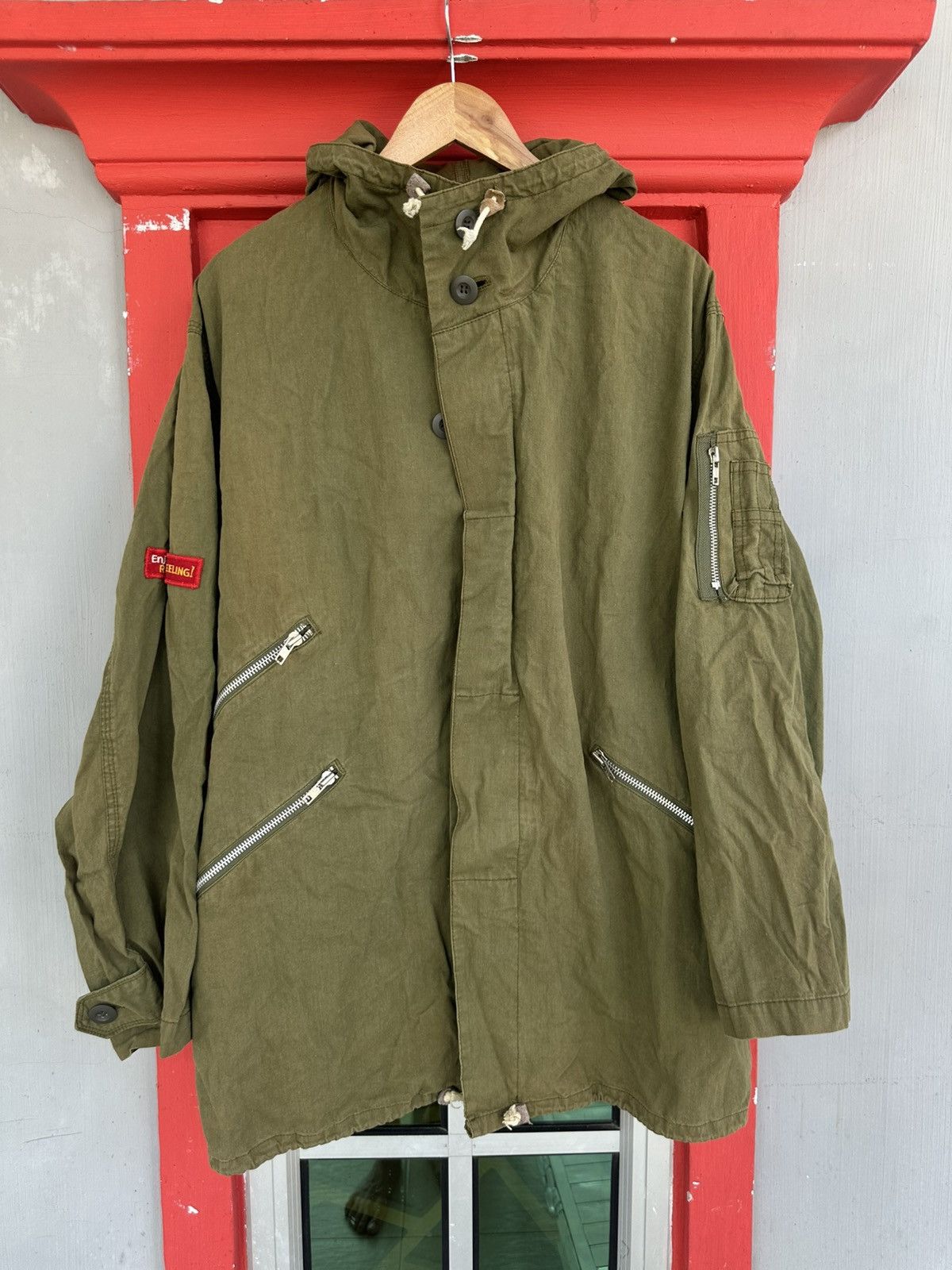 Hysteric Glamour Vintage 90s Hysteric Glamour Private Benjamin’s Army Parka Size US XL / EU 56 / 4 - 1 Thumbnail
