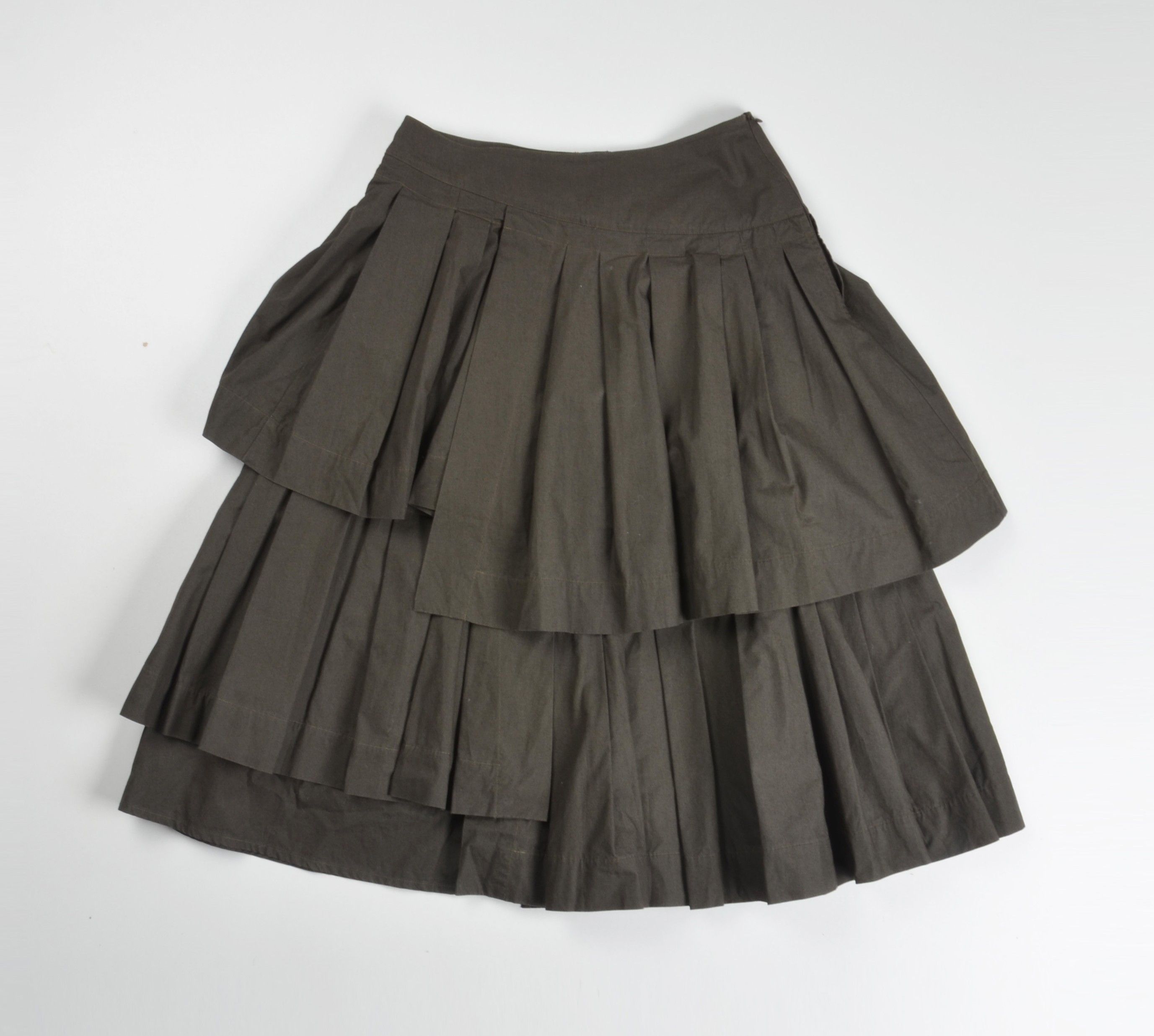Other Lilith Paris Y2K Grunge Layered Pleated A-Line Skirt Size 26" / US 2 / IT 38 - 4 Thumbnail