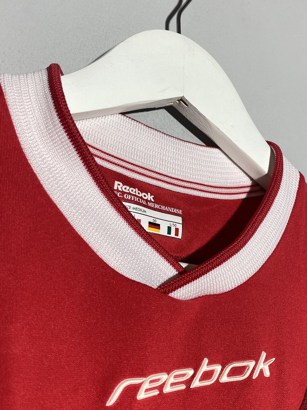 Reebok × Vintage #10 Owen Liverpool F.C 2002-2004 Home Reebok Football Shirt Size US L / EU 52-54 / 3 - 11 Thumbnail