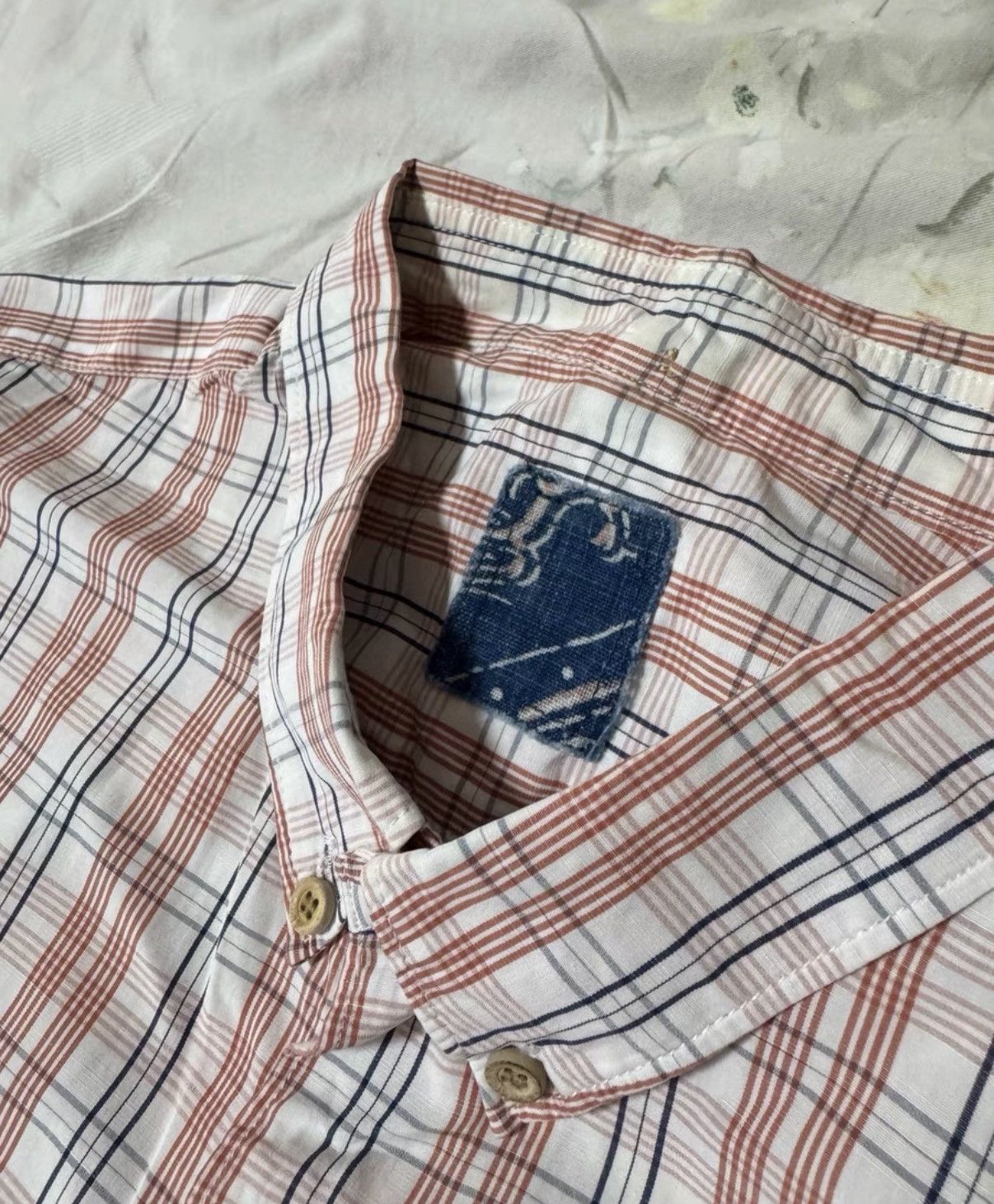 Visvim visvim 14AW ICT Cotton-Linen Vintage Plaid Shirt Size US L / EU 52-54 / 3 - 4 Thumbnail
