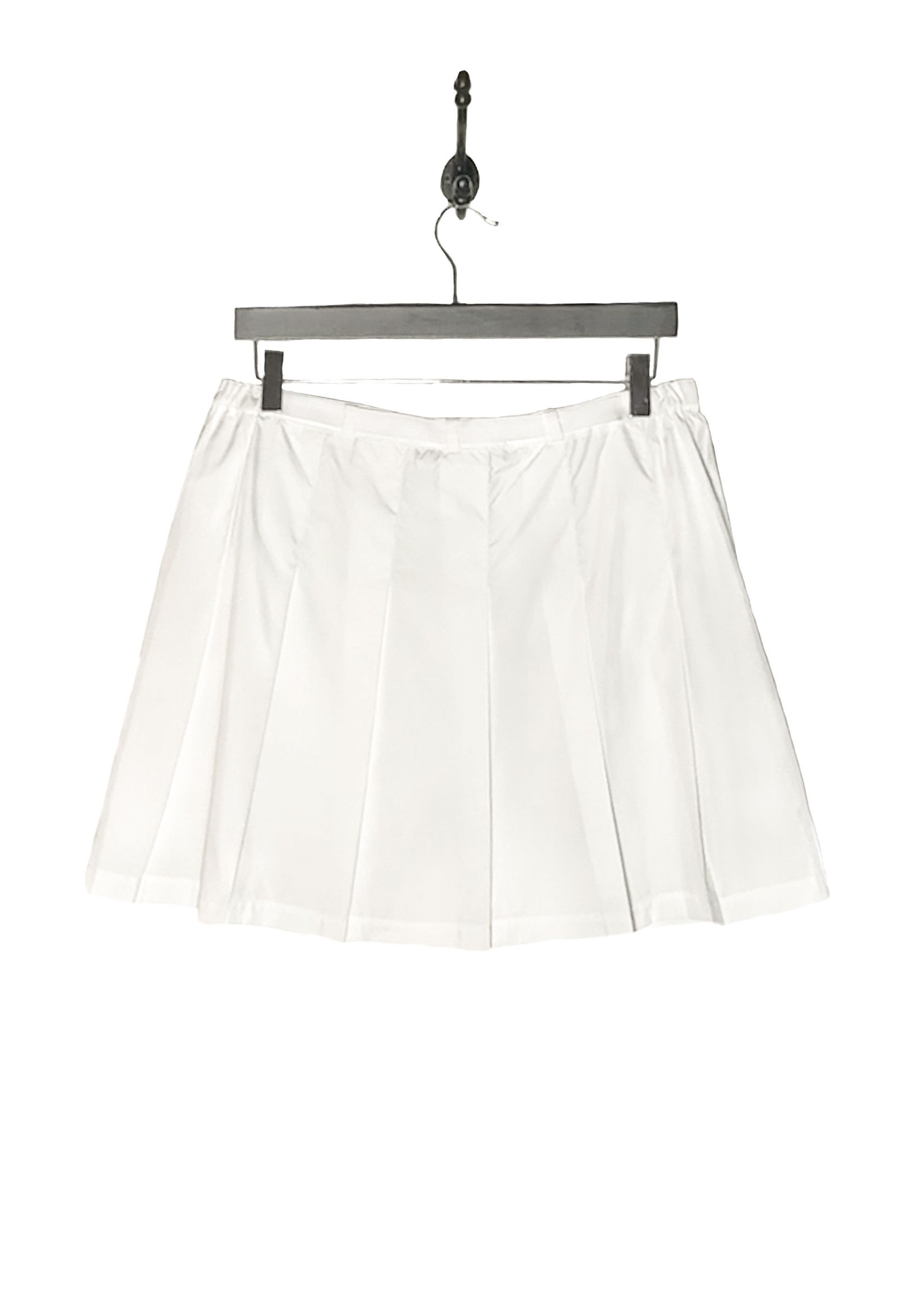 Dior Dior White Utility Belted Rear-Pleated Mini Skirt Size 30" / US 8 / IT 44 - 3 Thumbnail