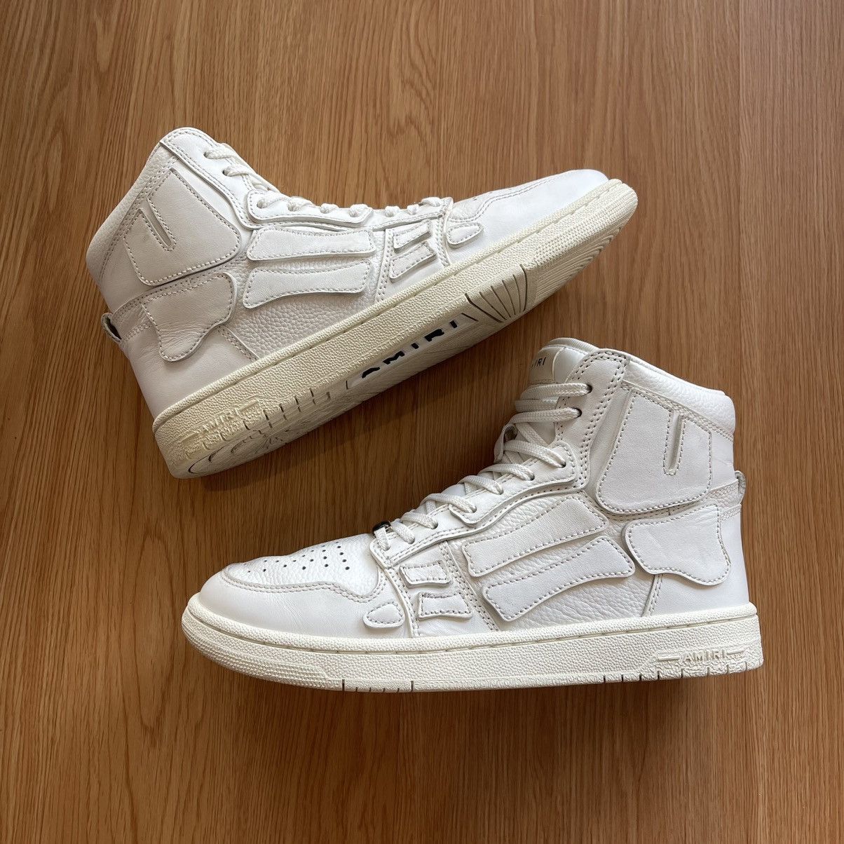 Amiri Amiri skel hi-top sneakers Size US 7 / EU 40 - 1 Thumbnail