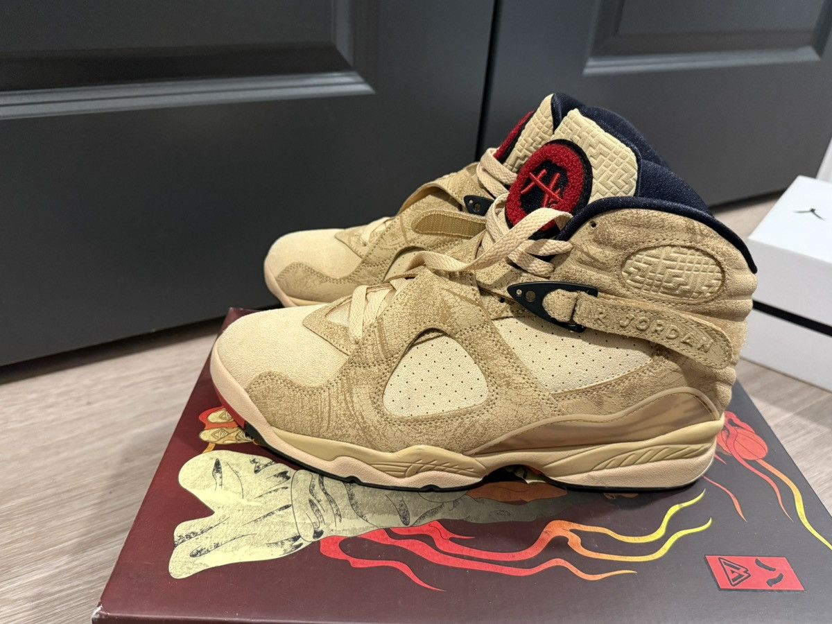 Jordan Brand Rui Hachimura x Air Jordan 8 Retro SE Black Samurai Size US 9 / EU 42 - 6 Thumbnail