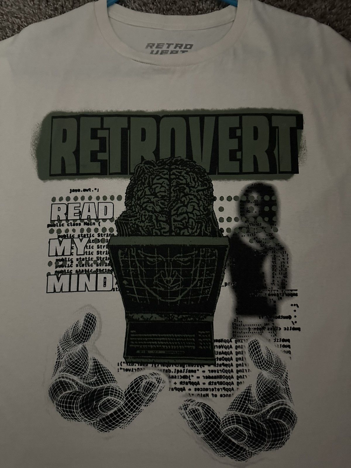 RETROVERT Retrovert Read My Mind tee size L Size US L / EU 52-54 / 3 - 2 Thumbnail
