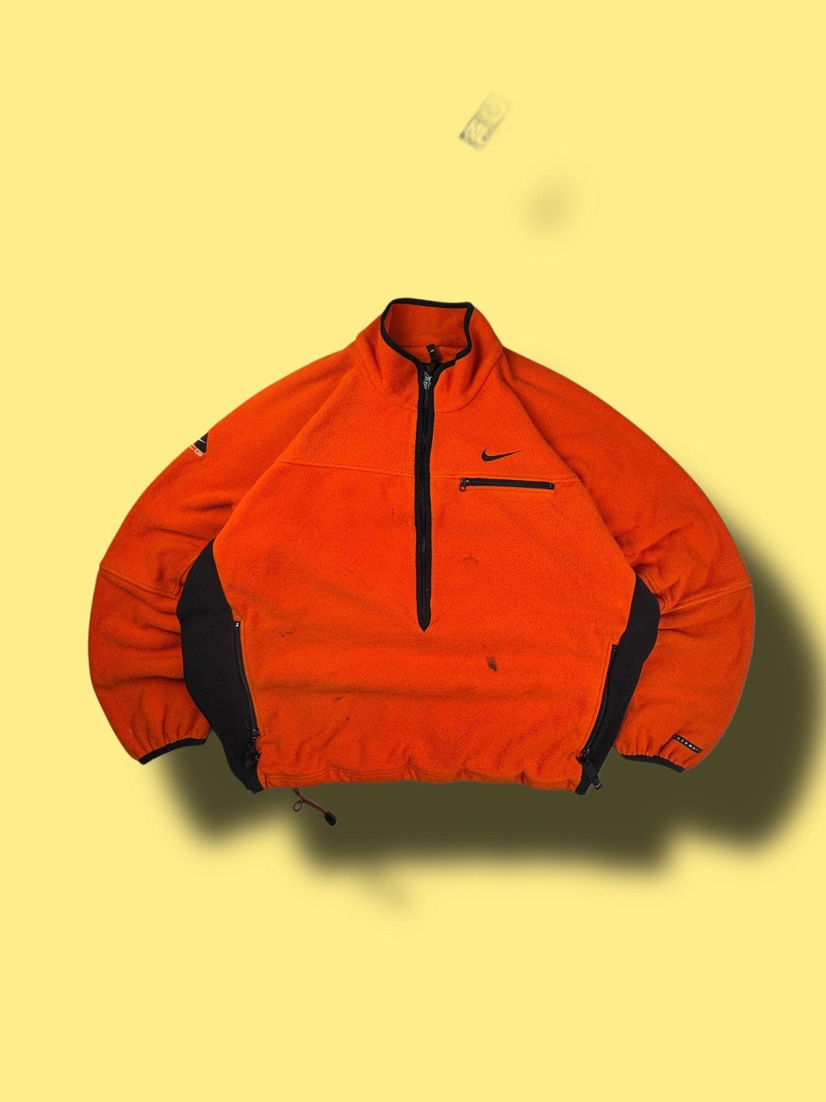 Nike × Nike ACG × Vintage NIKE ACG VINTAGE 1/3 ZIP BASIC LOGO OVERSIZE SWEATSHIRT Size US XL / EU 56 / 4 - 1 Thumbnail