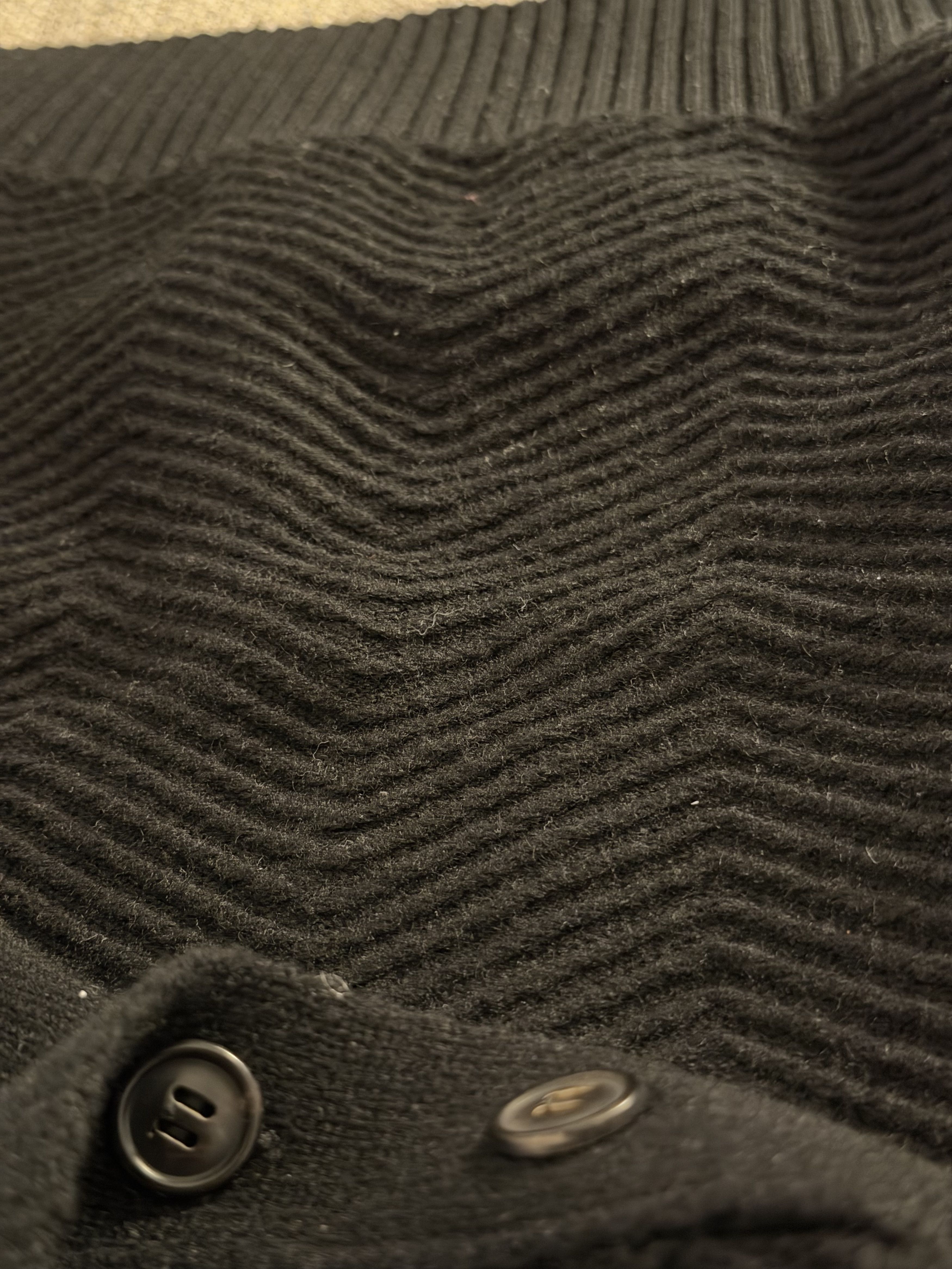 Ermenegildo Zegna ZEGNA 100% Cashmere Ribbed Mock Neck Sweater Size US L / EU 52-54 / 3 - 6 Thumbnail