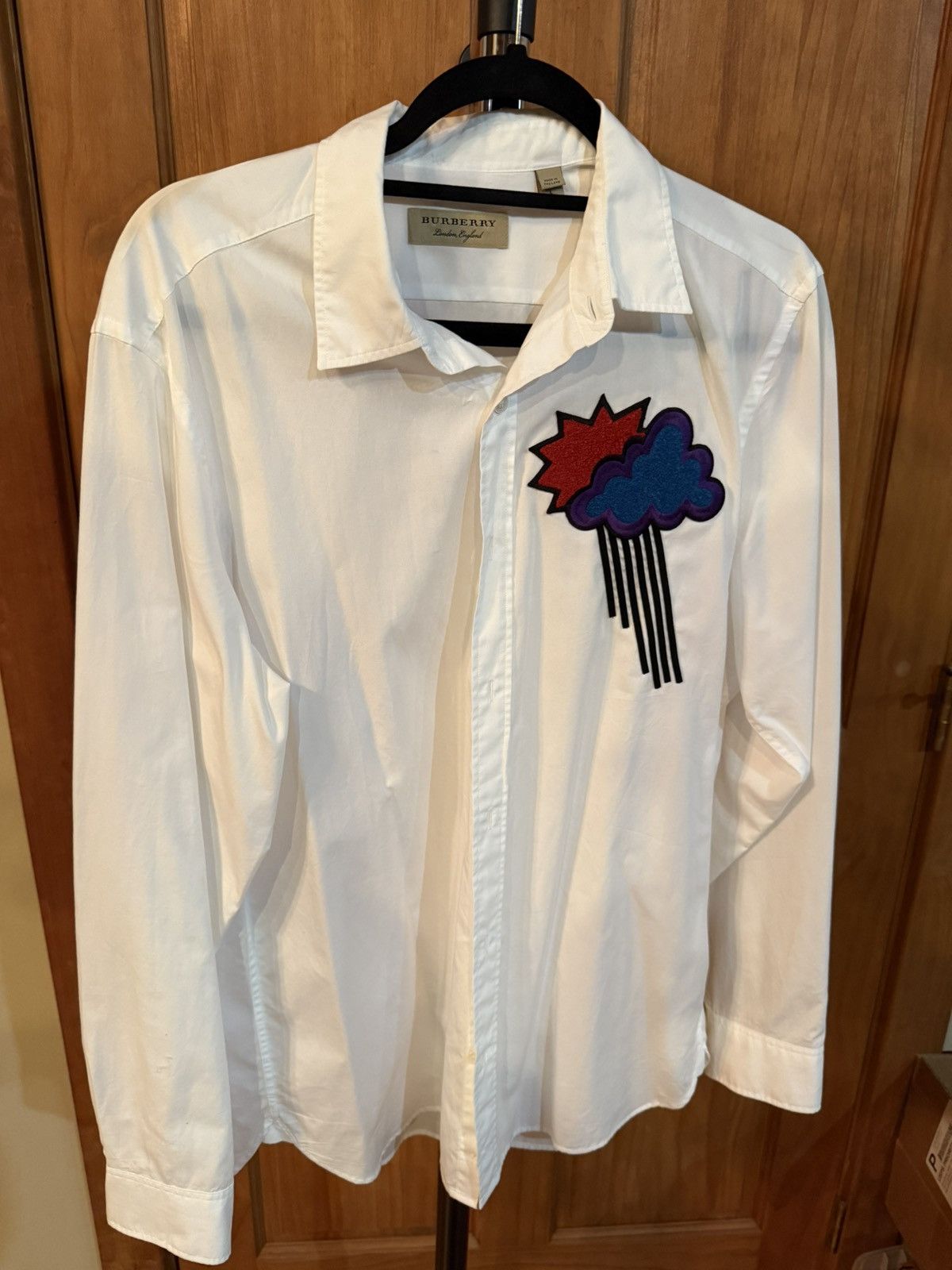Burberry Burberry Cloud Shirt Size US L / EU 52-54 / 3 - 1 Thumbnail